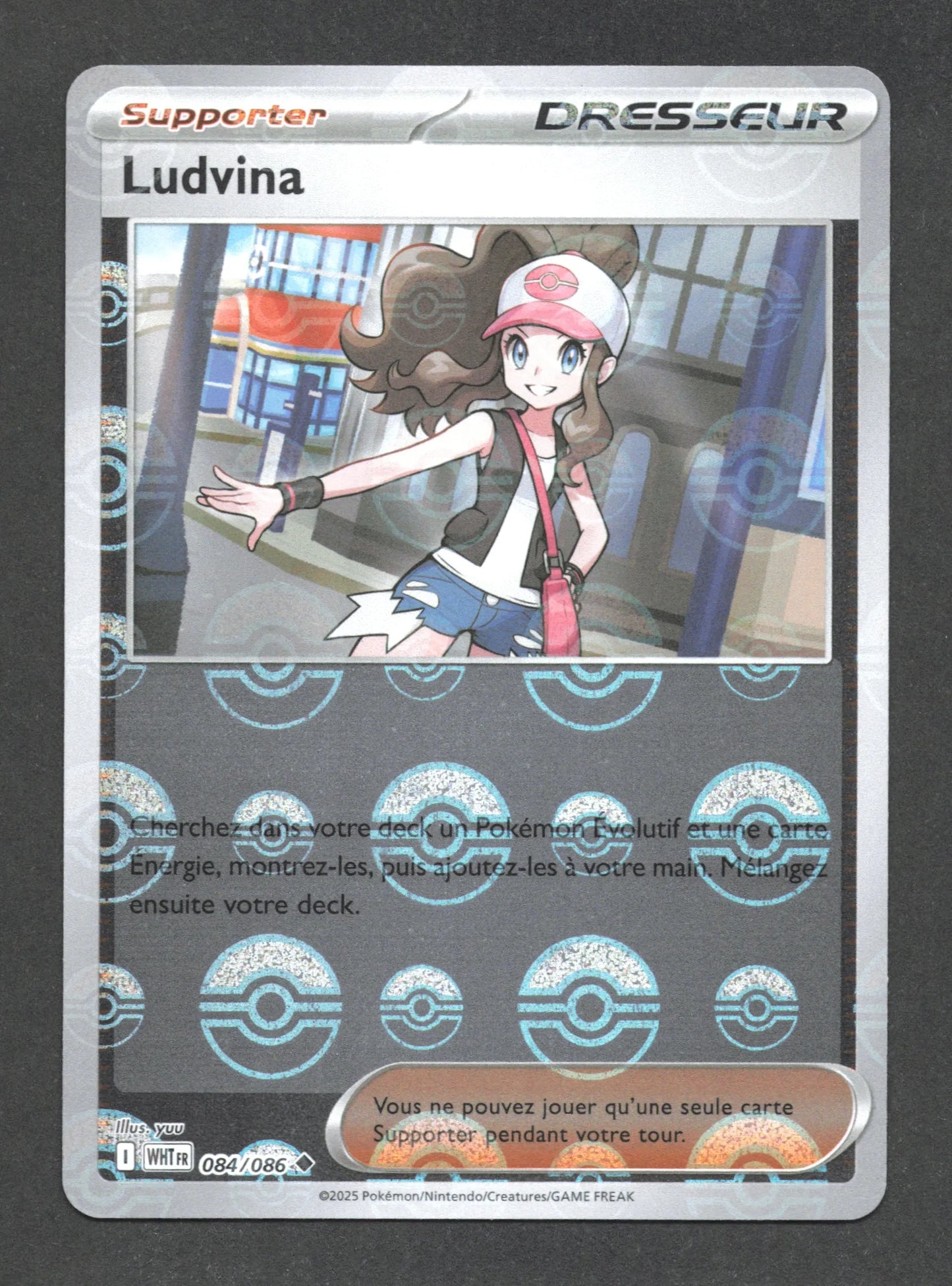 084/086 Ludvina POKEBALL - Flamme Blanche - Pokeball