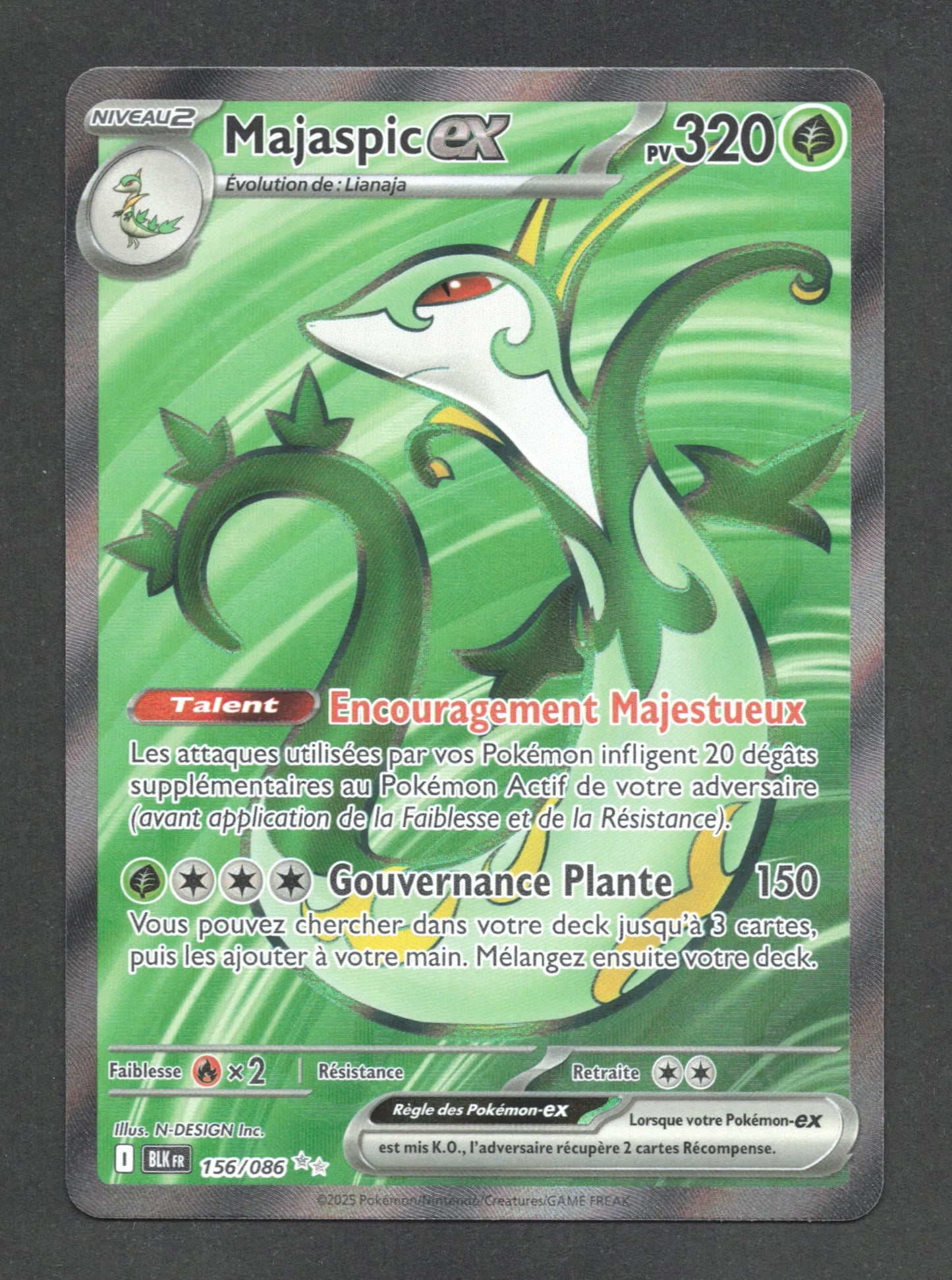 156/086 Majaspic EX - Foudre Noire