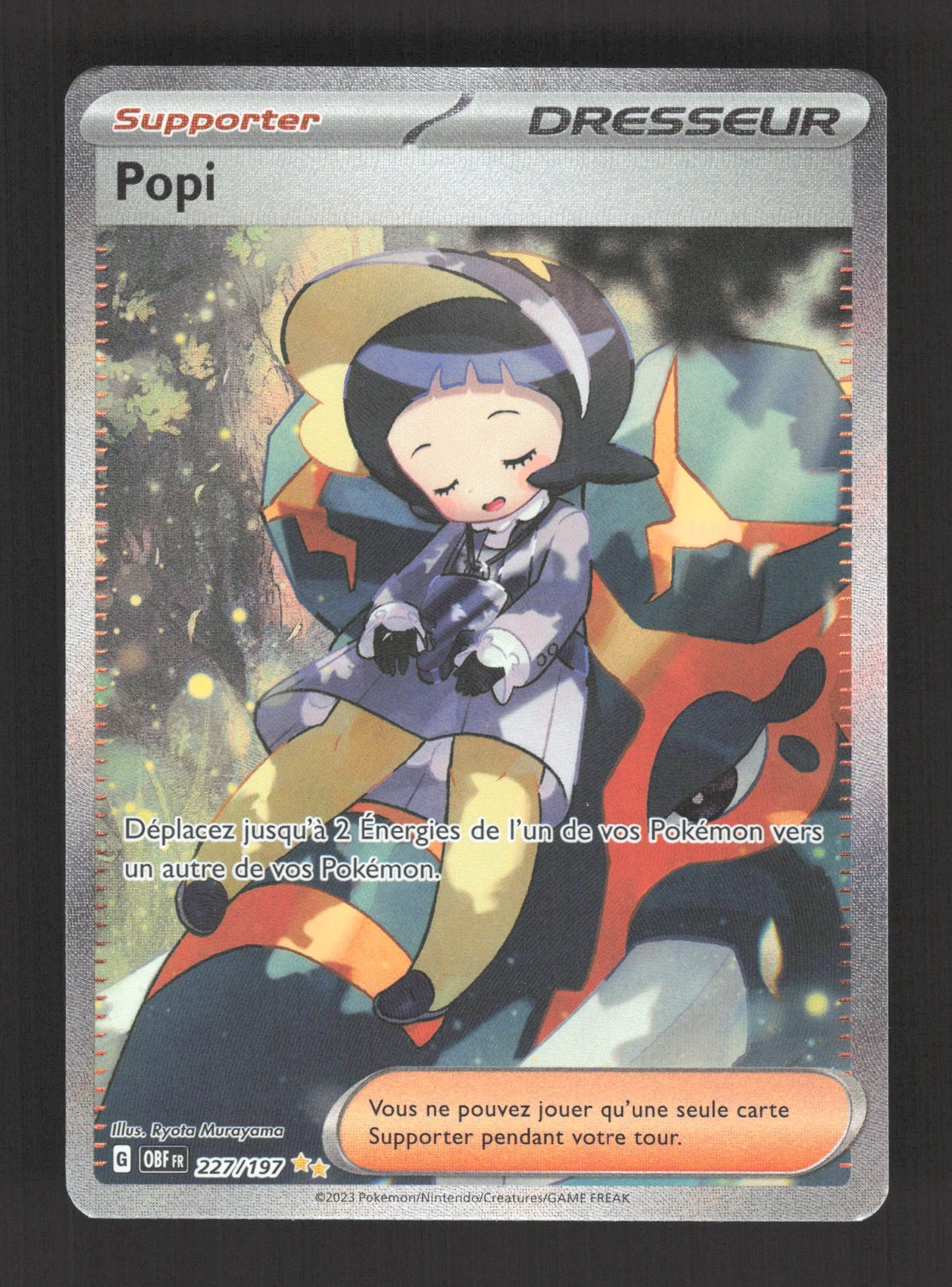 227/197 Popi DRESSEUR - Flammes Obsidiennes