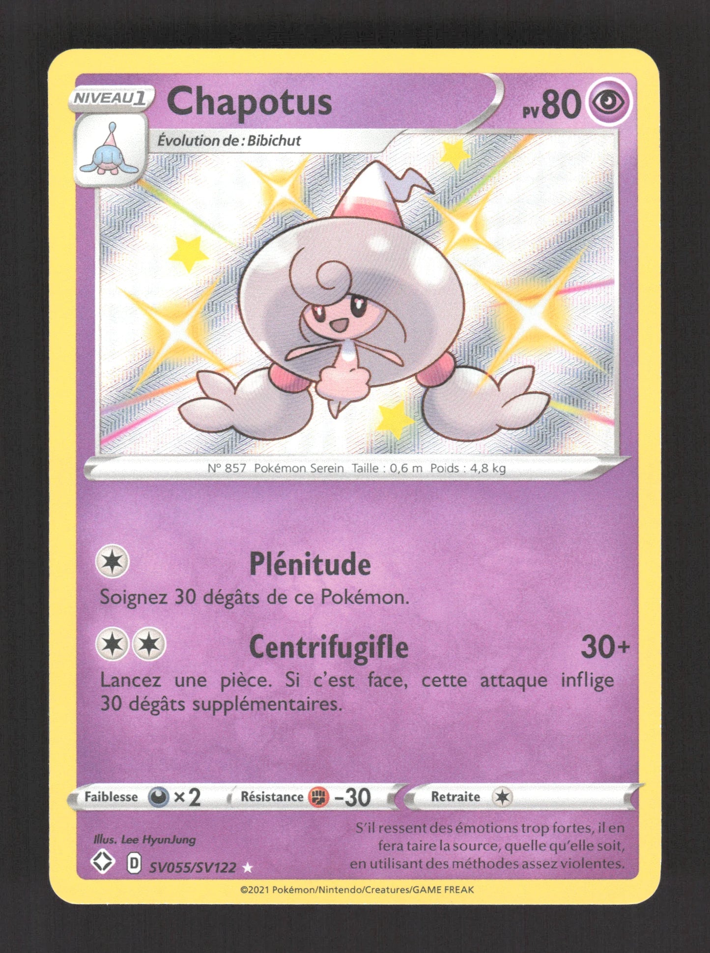 SV055/SV122 Chapotus SHINY - Destinées Radieuses