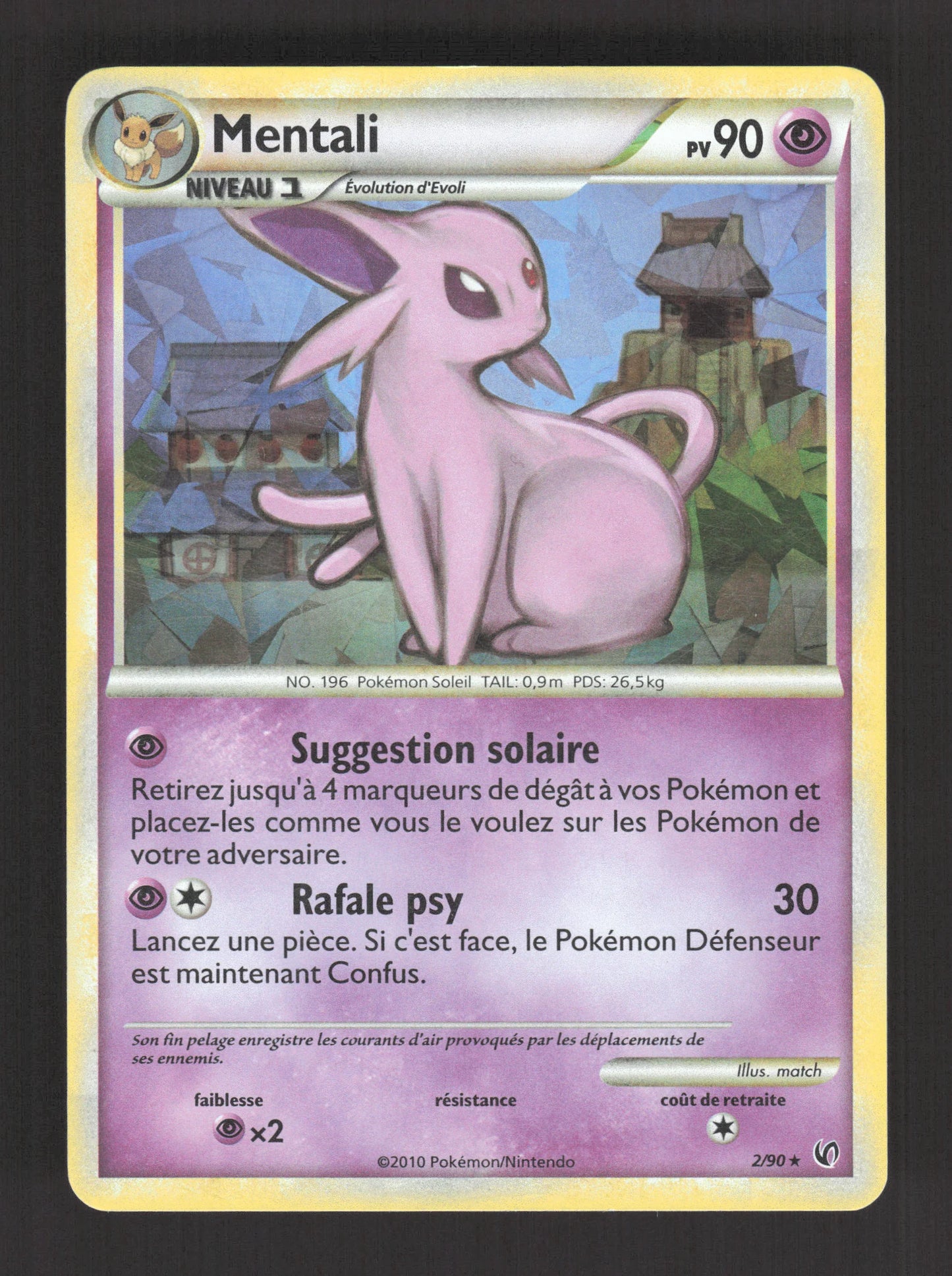 2/90 Mentali HOLO MOSAIQUE - Indomptable