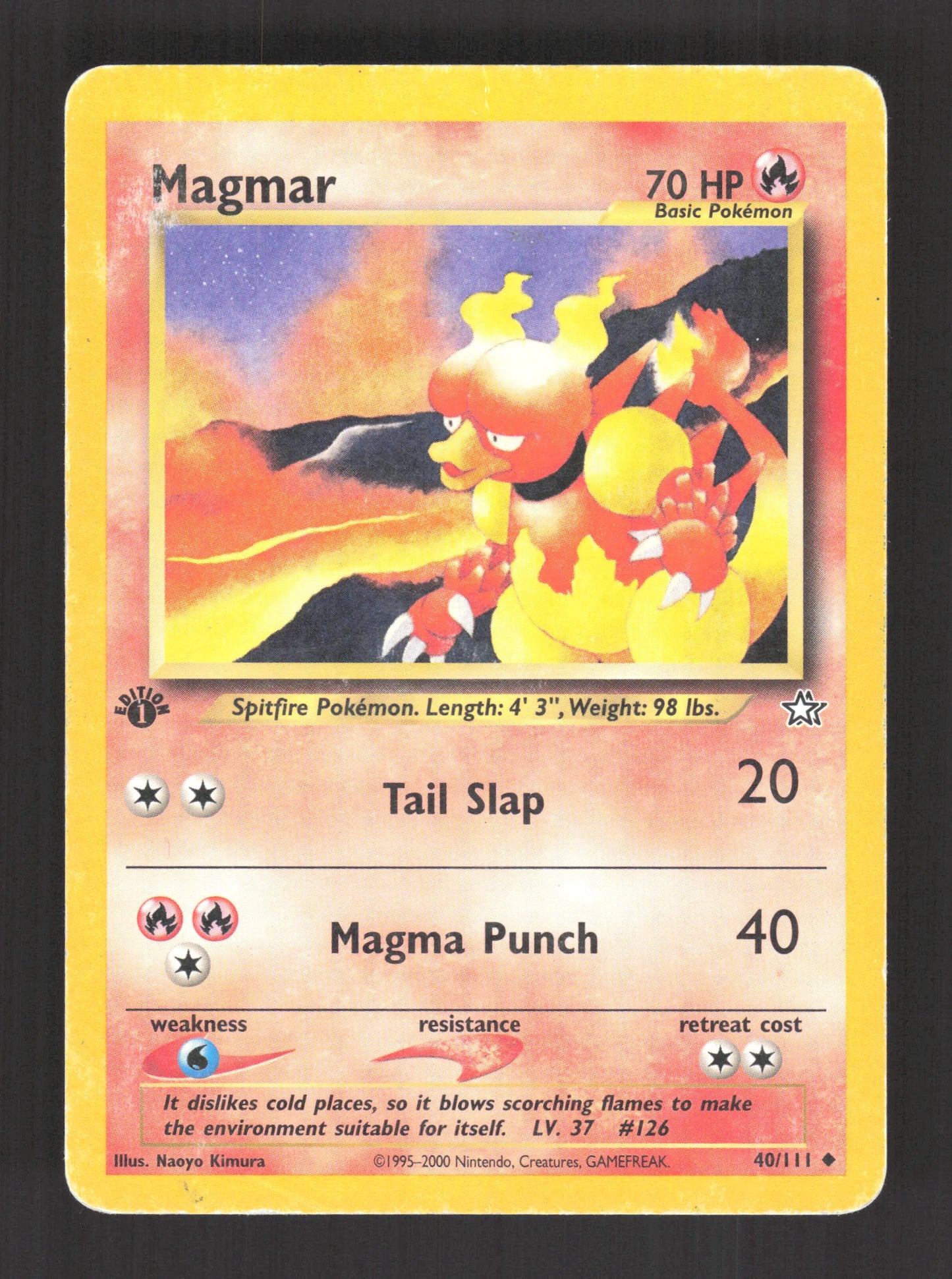40/111 Magmar UNCO ED1 - Anglais