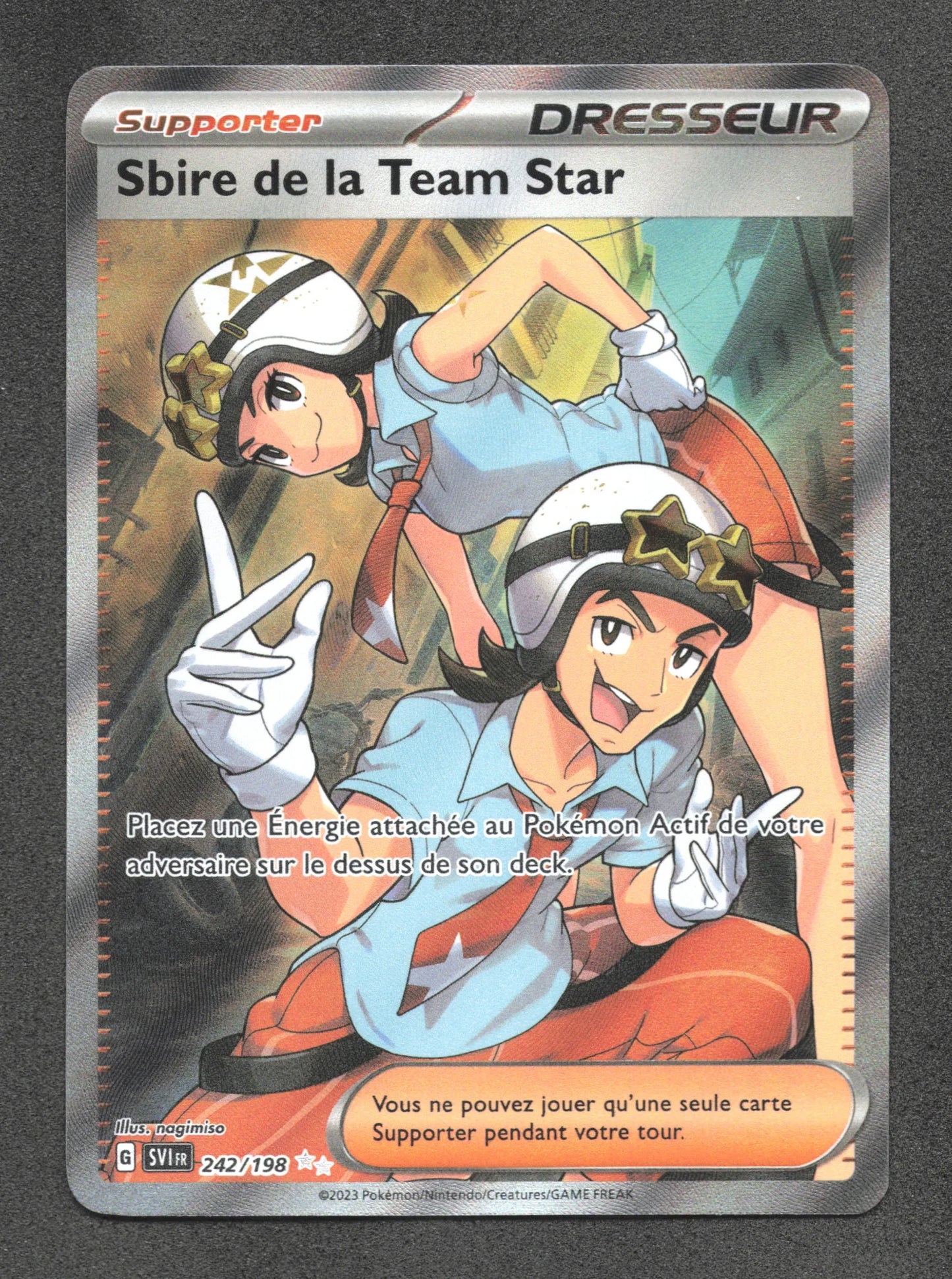 242/198 Sbire de la Team Star DRESSEUR - Écarlate et Violet