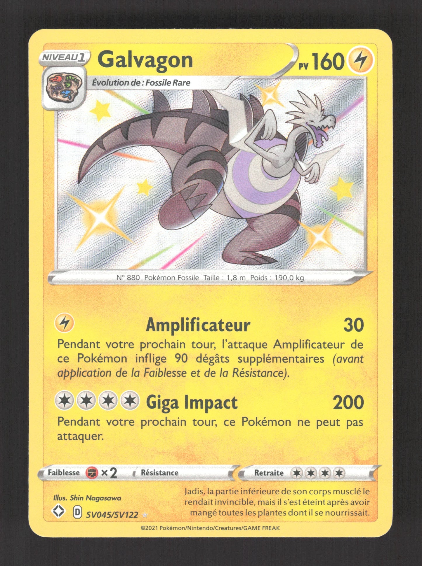 SV045/SV122 Galvagon SHINY - Destinées Radieuses