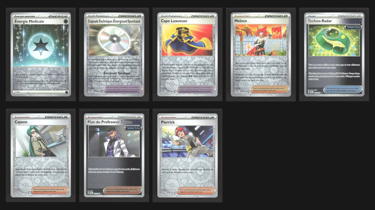Lot de 83 Reverse EV4 (sans doublon)