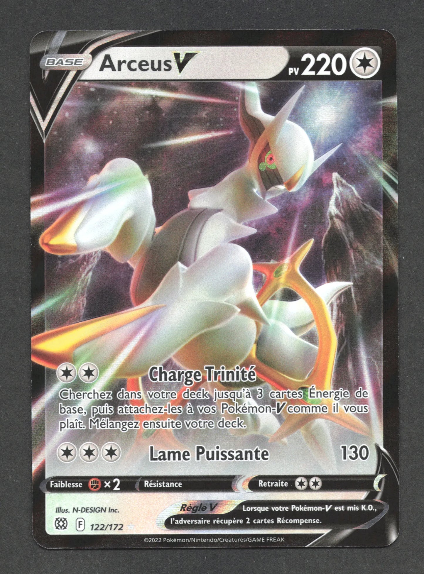 122/172 Arceus V - Stars Étincelantes