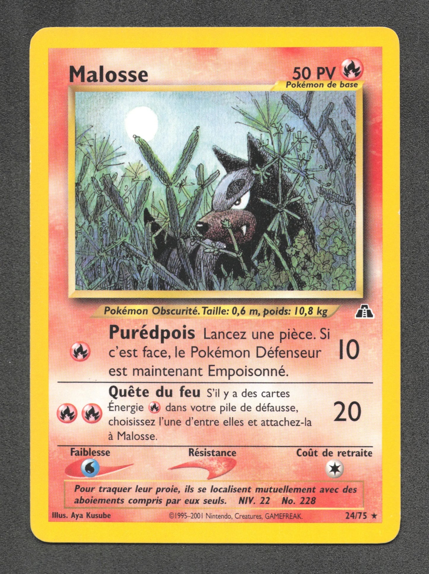 24/75 Malosse RARE - Neo Discovery