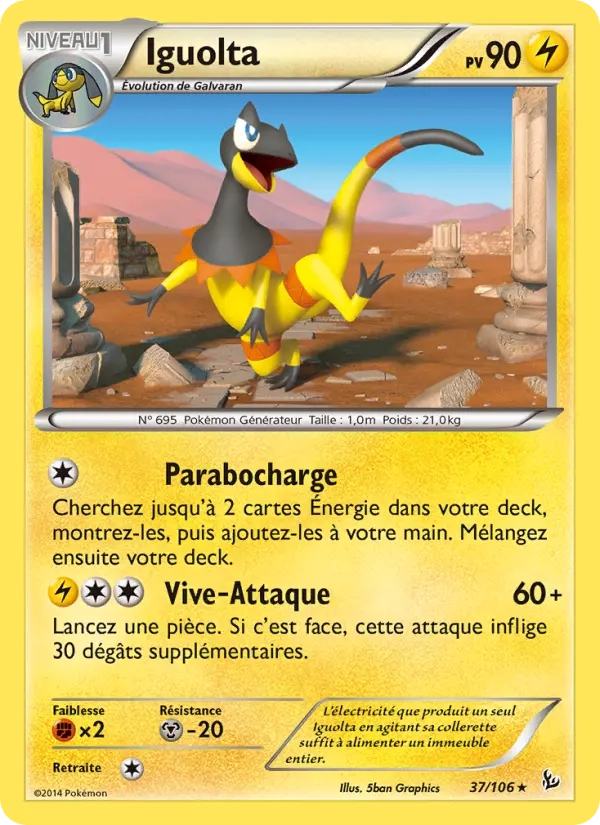 37/106 Iguolta HOLO MOSAIQUE - Étincelles