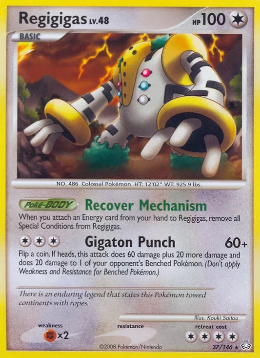 37/146 Regigigas HOLO - Éveil des Légendes