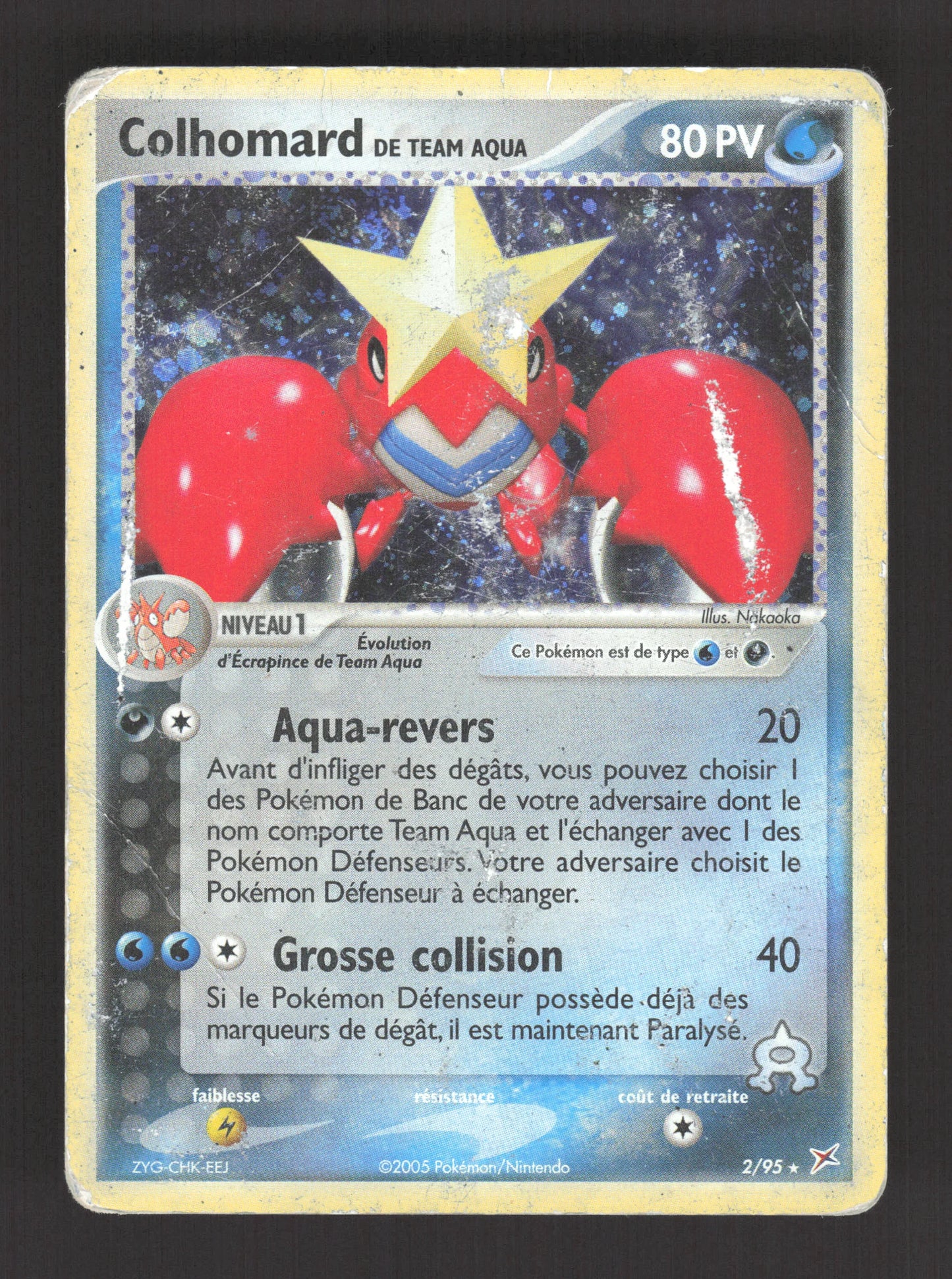 2/95 Colhomard HOLO - Team Magma vs Team Aqua