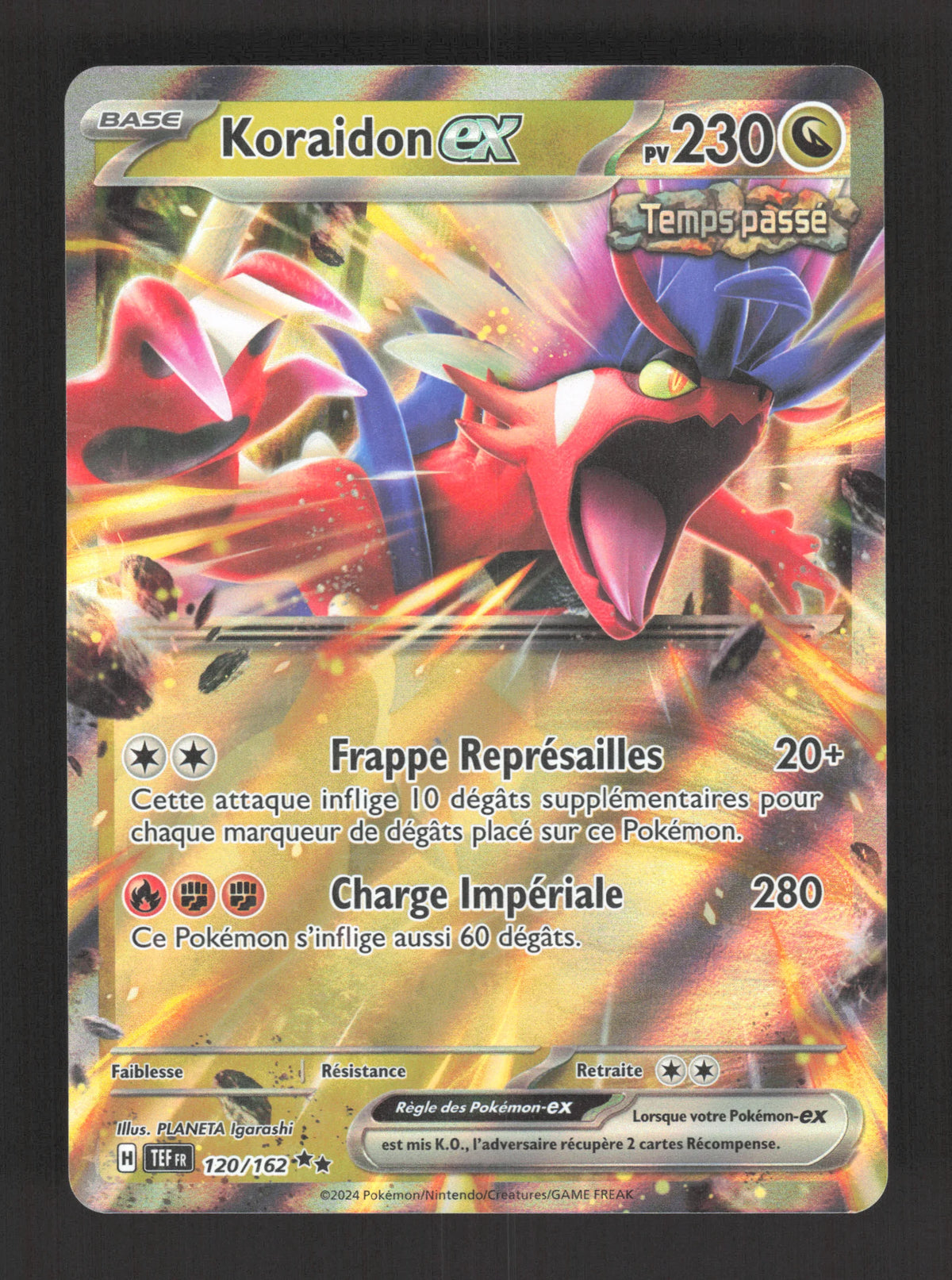 120/162 Koraidon EX - Forces Temporelles