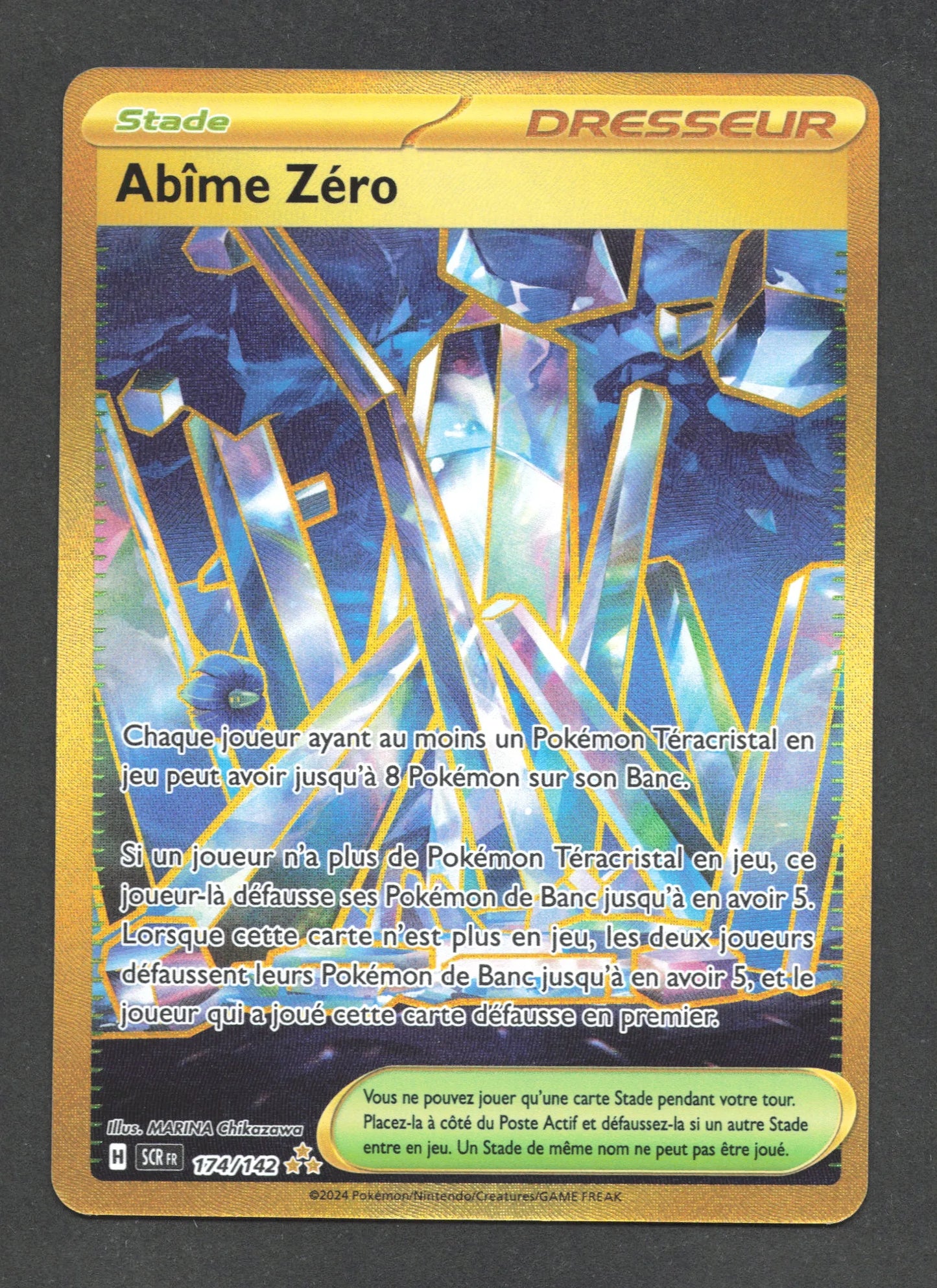 174/142 Abime Zero DRESSEUR - Couronne Stellaire