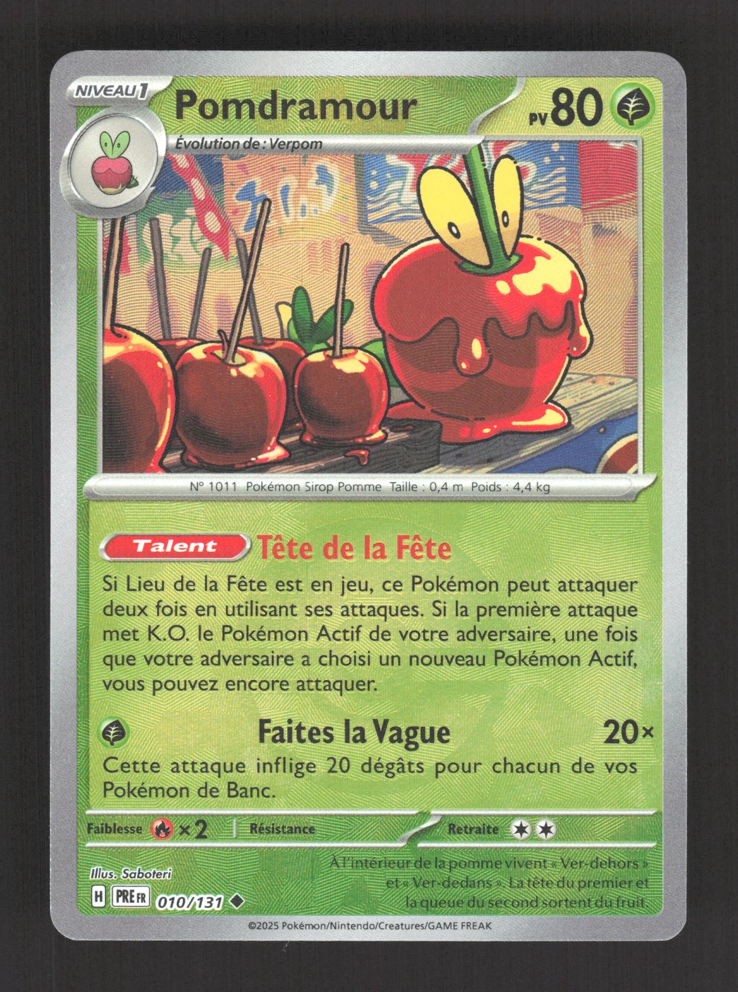 010/131 Pomdramour POKEBALL - Évolutions Prismatiques