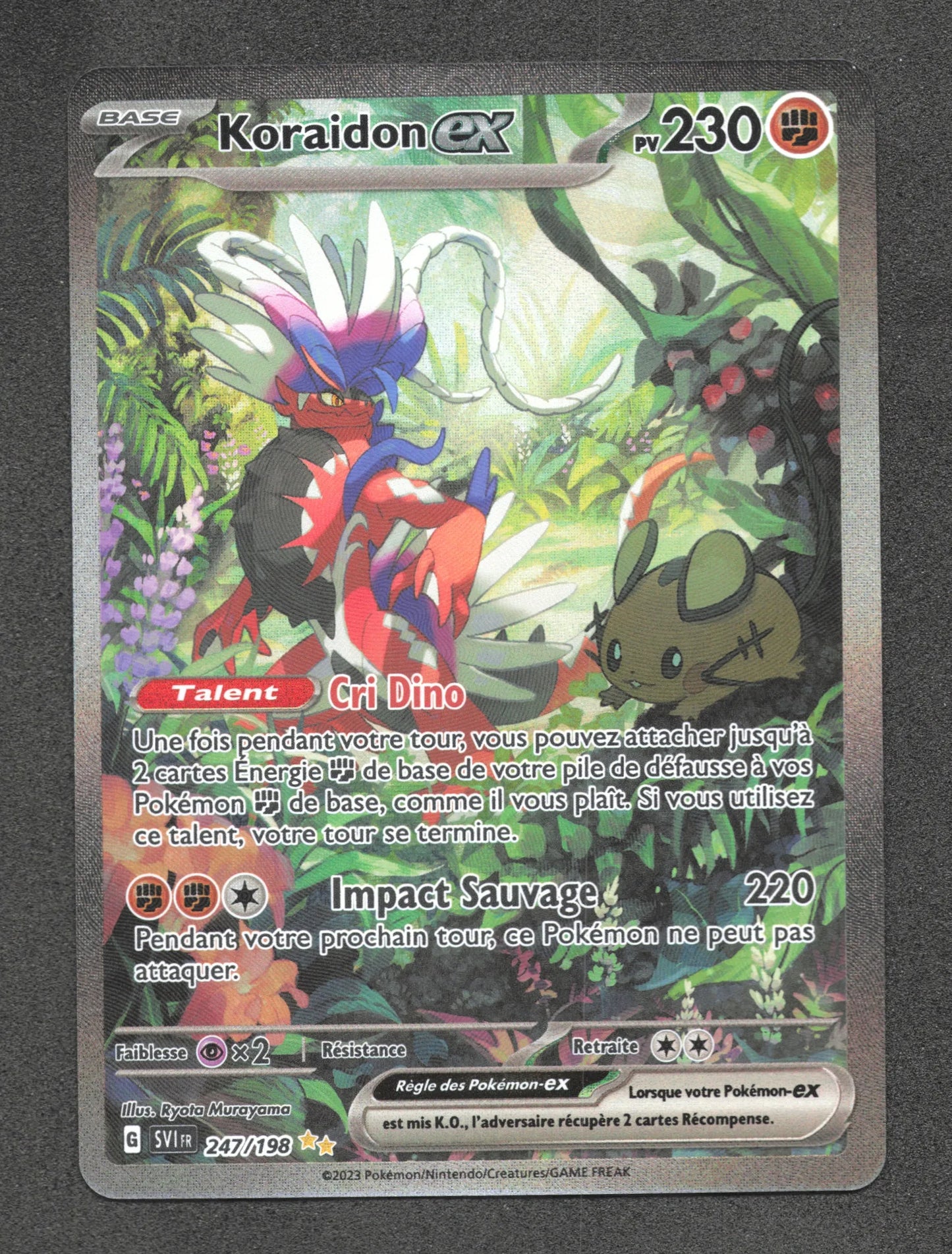 247/198 Koraidon EX - Écarlate et Violet