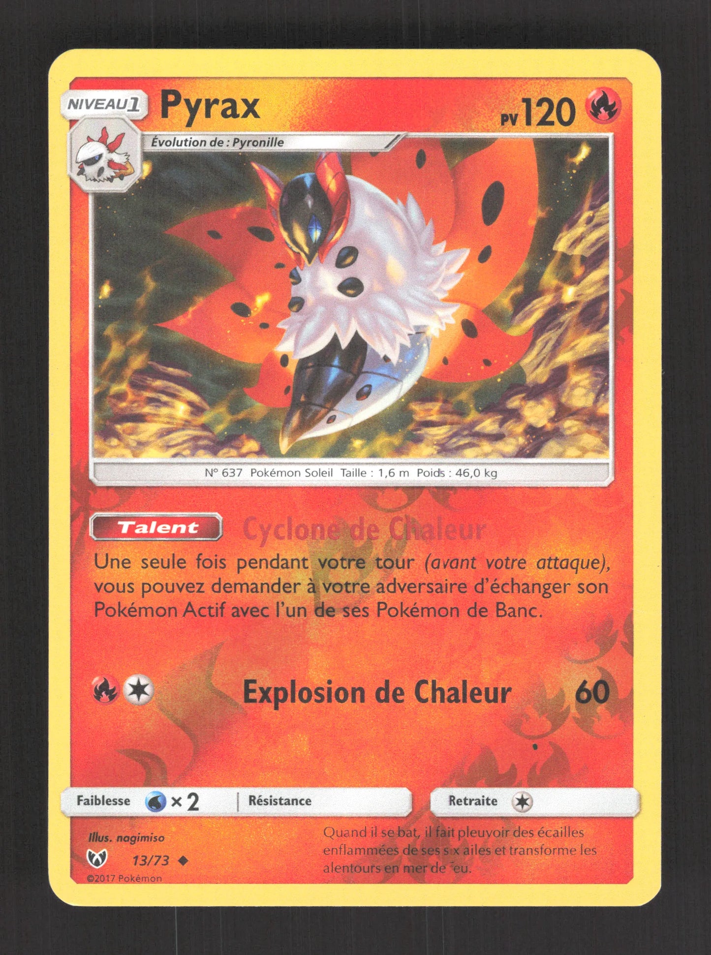 13/73 Pyrax REVERSE - Légendes Brillantes