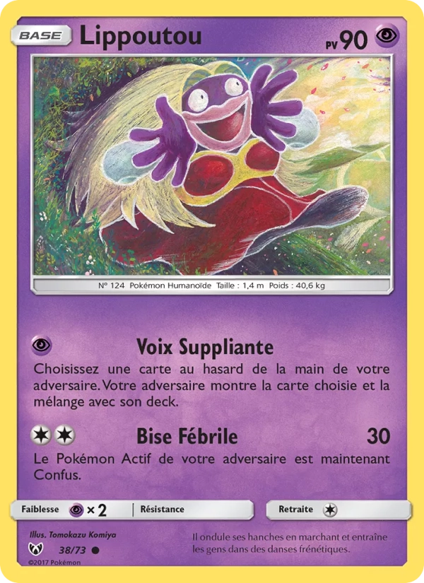 38/73 Lippoutou REVERSE - Légendes Brillantes