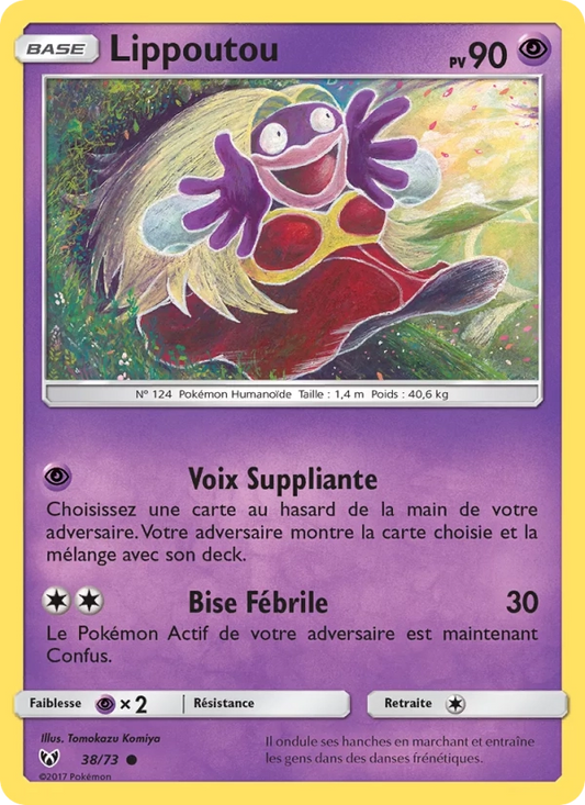 38/73 Lippoutou REVERSE - Légendes Brillantes
