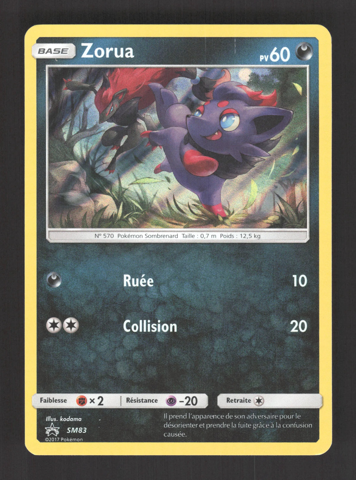 SM83 Zorua HOLO - Promo SM