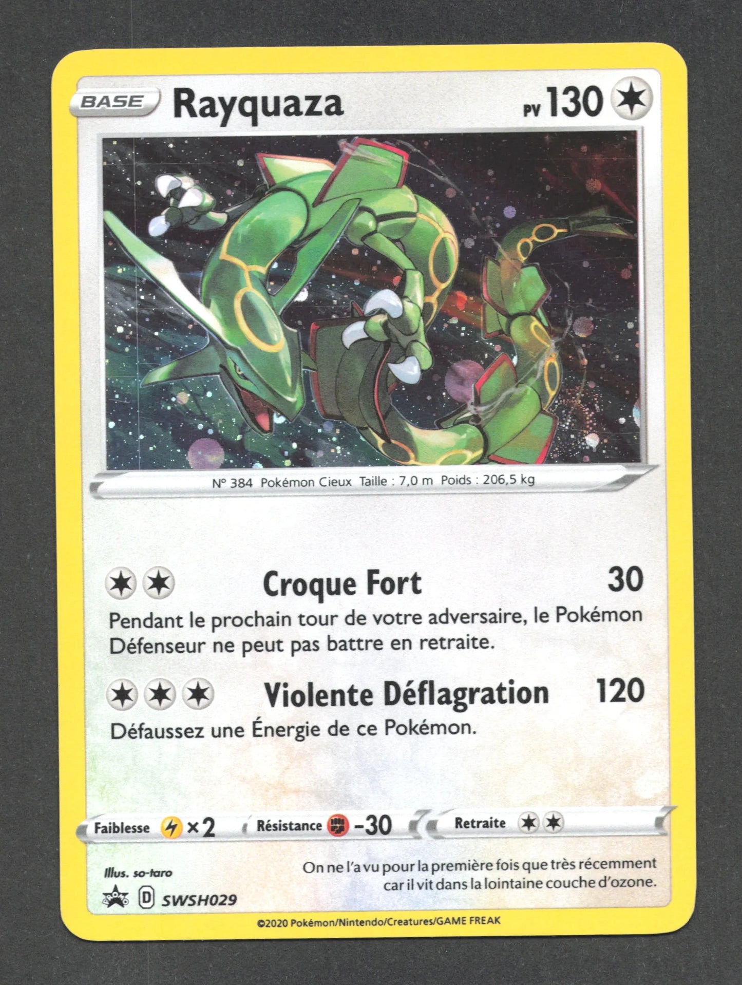 SWSH029 Rayquaza HOLO - Promo SWSH