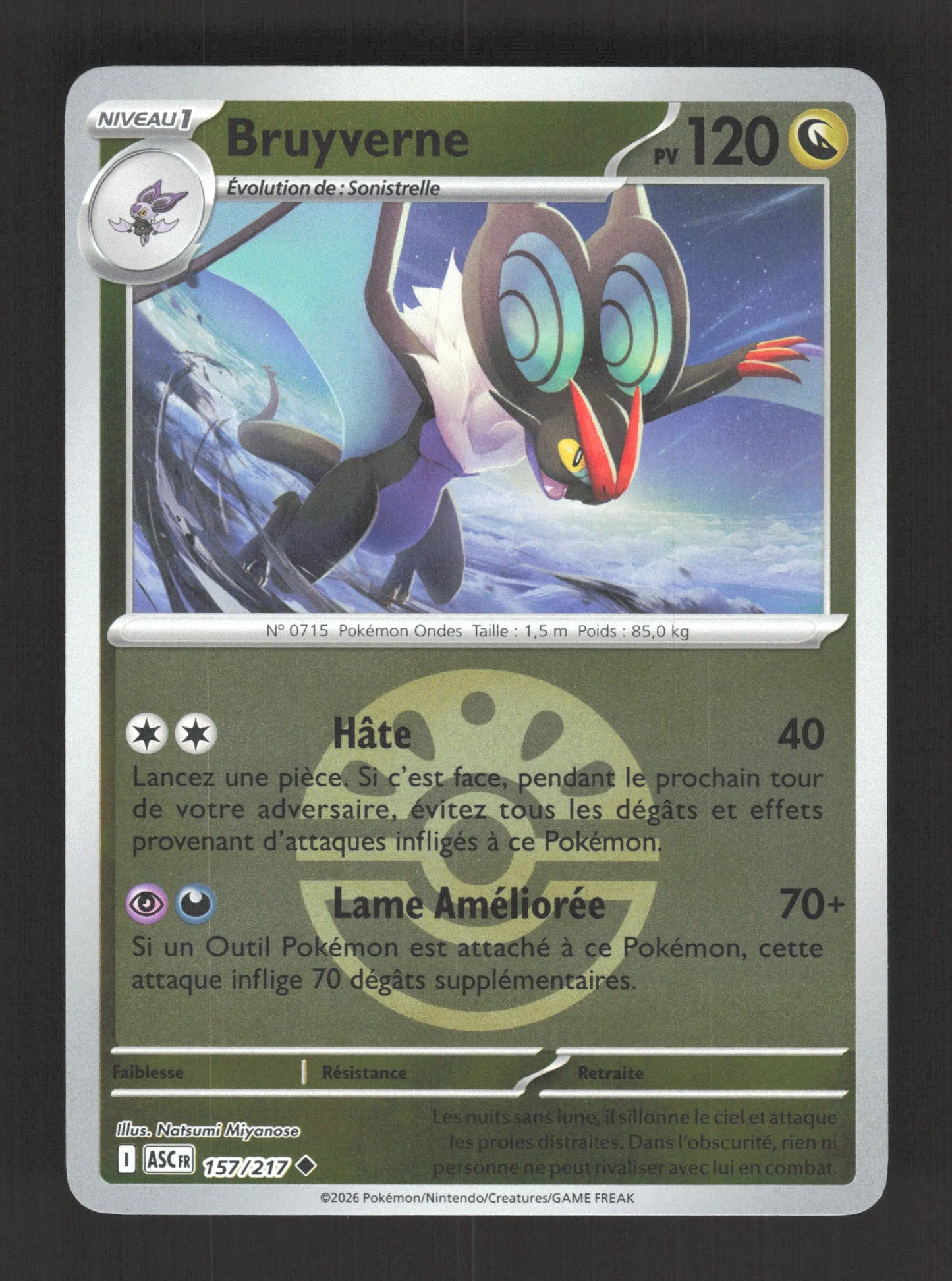 157/217 Bruyverne POKEBALL - Héros Transcendants