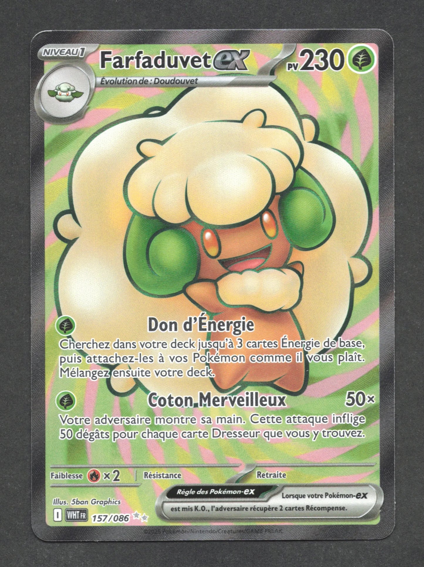157/086 Farfaduvet EX - Flamme Blanche