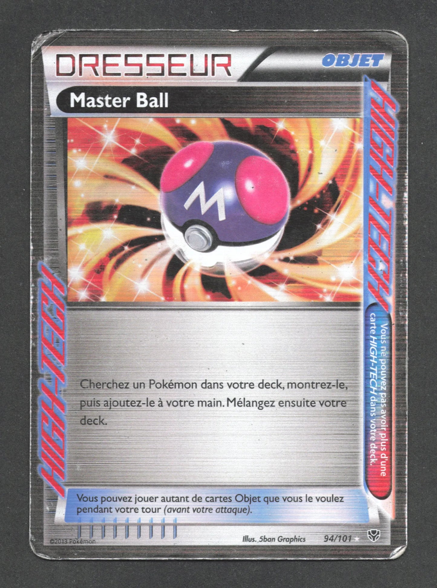 94/101 Master Ball HOLO - Explosion Plasma