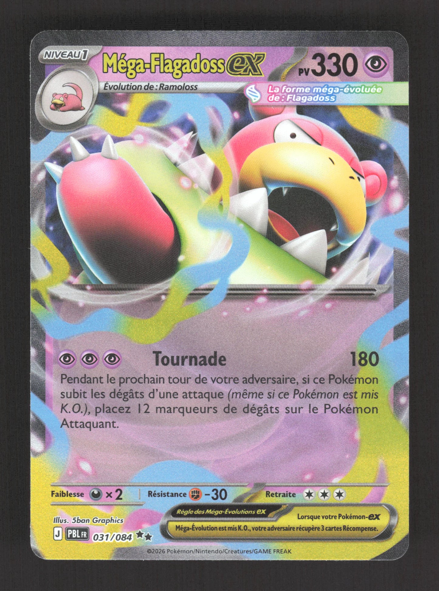 031/084 Mega Flagadoss EX - Nuit Noire