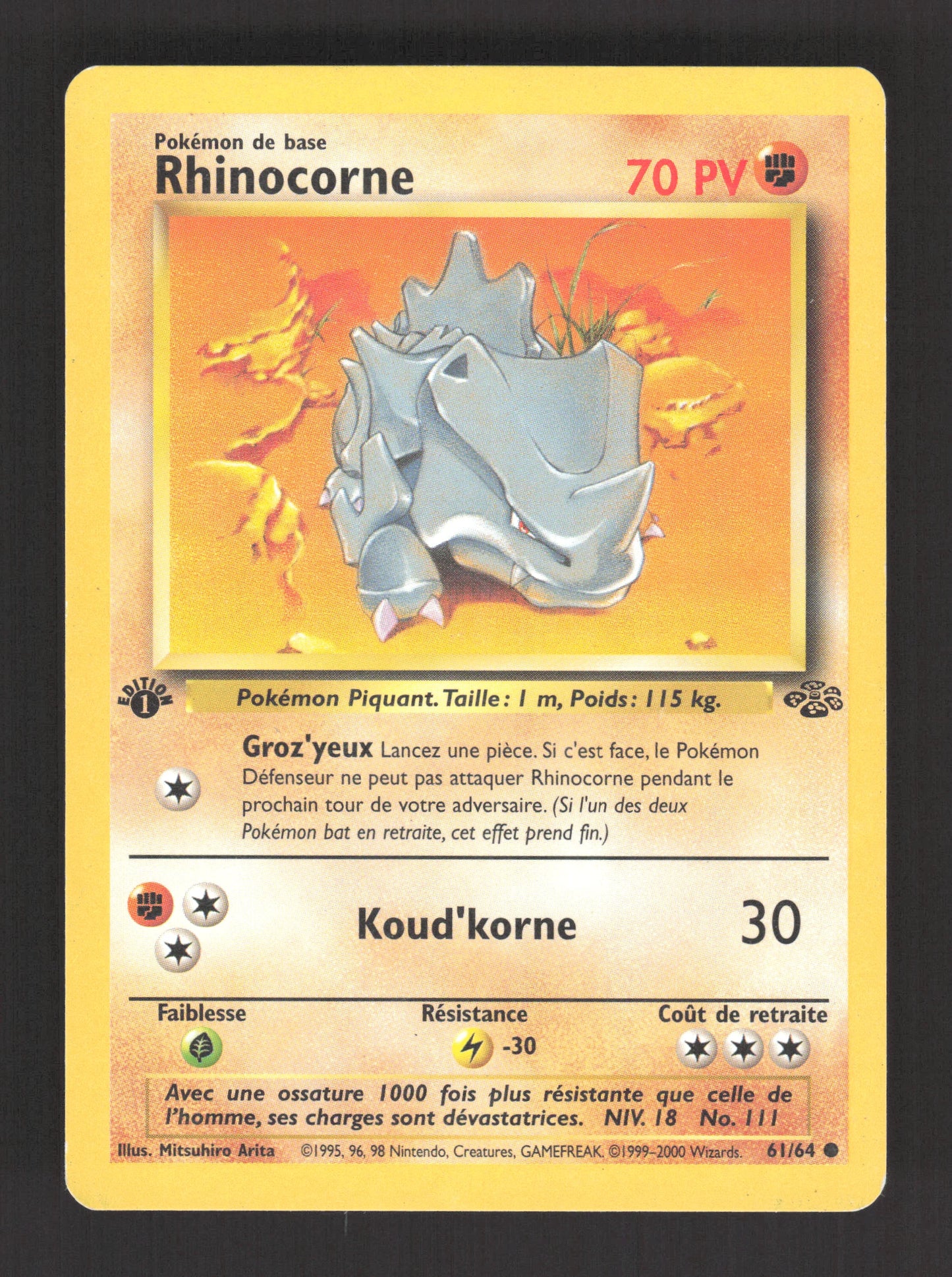 61/64 Rhinocorne CO ED1 - Jungle