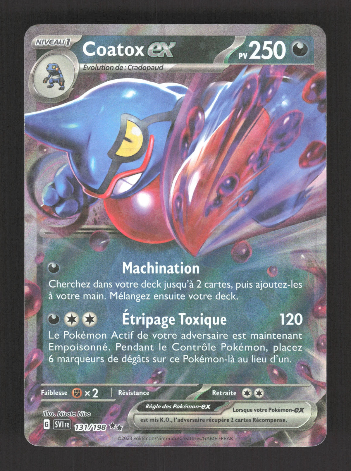 131/198 Coatox EX - Écarlate et Violet
