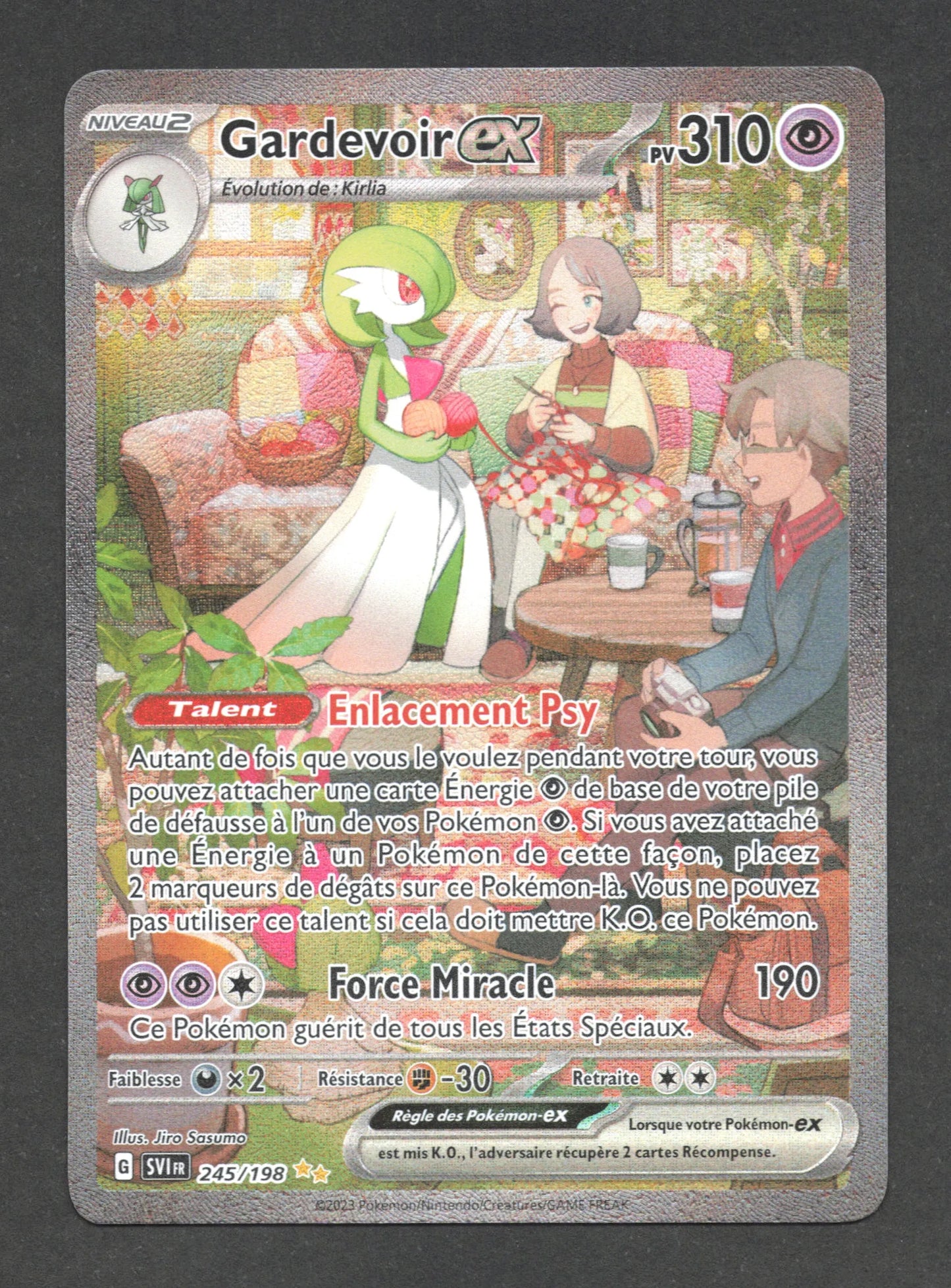 245/198 Gardevoir EX - Écarlate et Violet