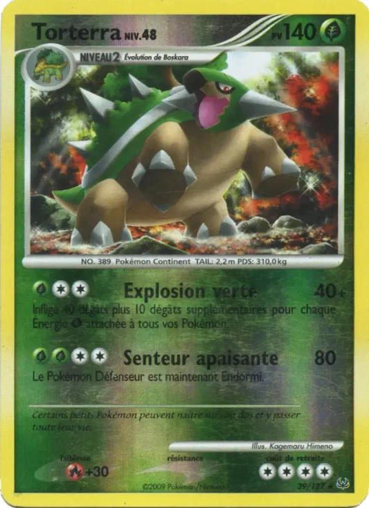 39/127 Torterra REVERSE - Platine