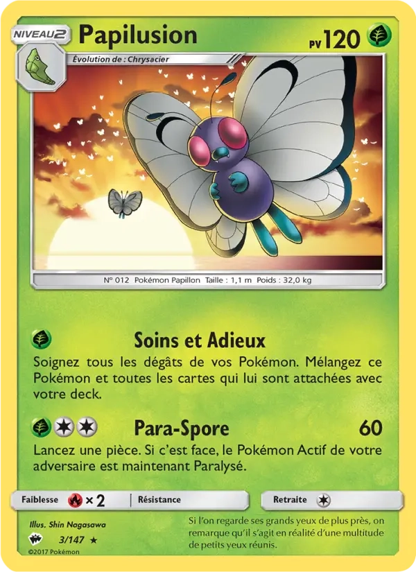 3/147 Papilusion REVERSE - Ombres Ardentes