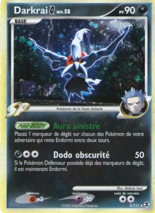 3/111 Darkrai REVERSE - Rivaux Émergeants