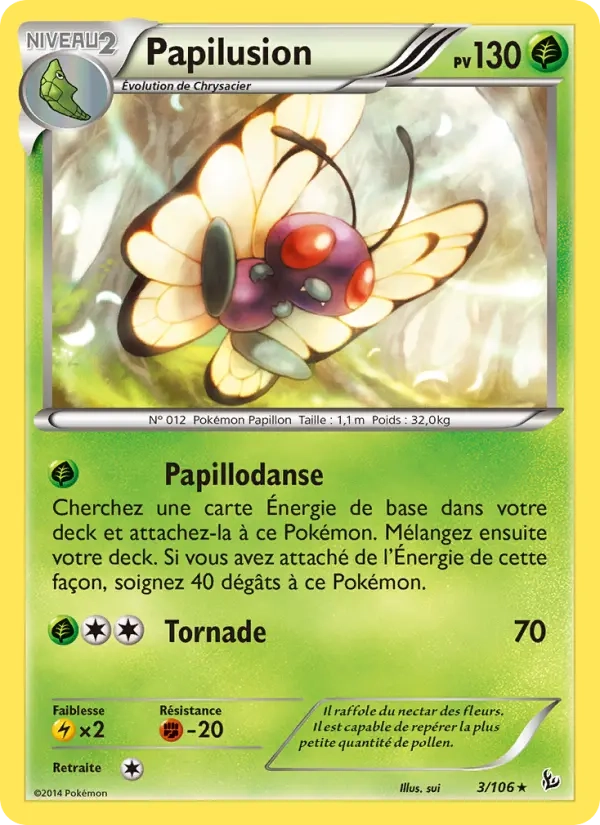 3/106 Papilusion REVERSE - Étincelles