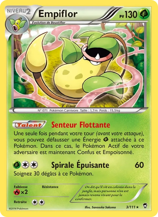 3/111 Empiflor HOLO - Poings Furieux
