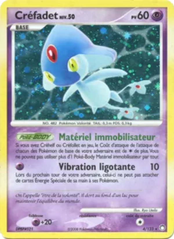 4/123 Crefadet HOLO - Trésors Mystérieux