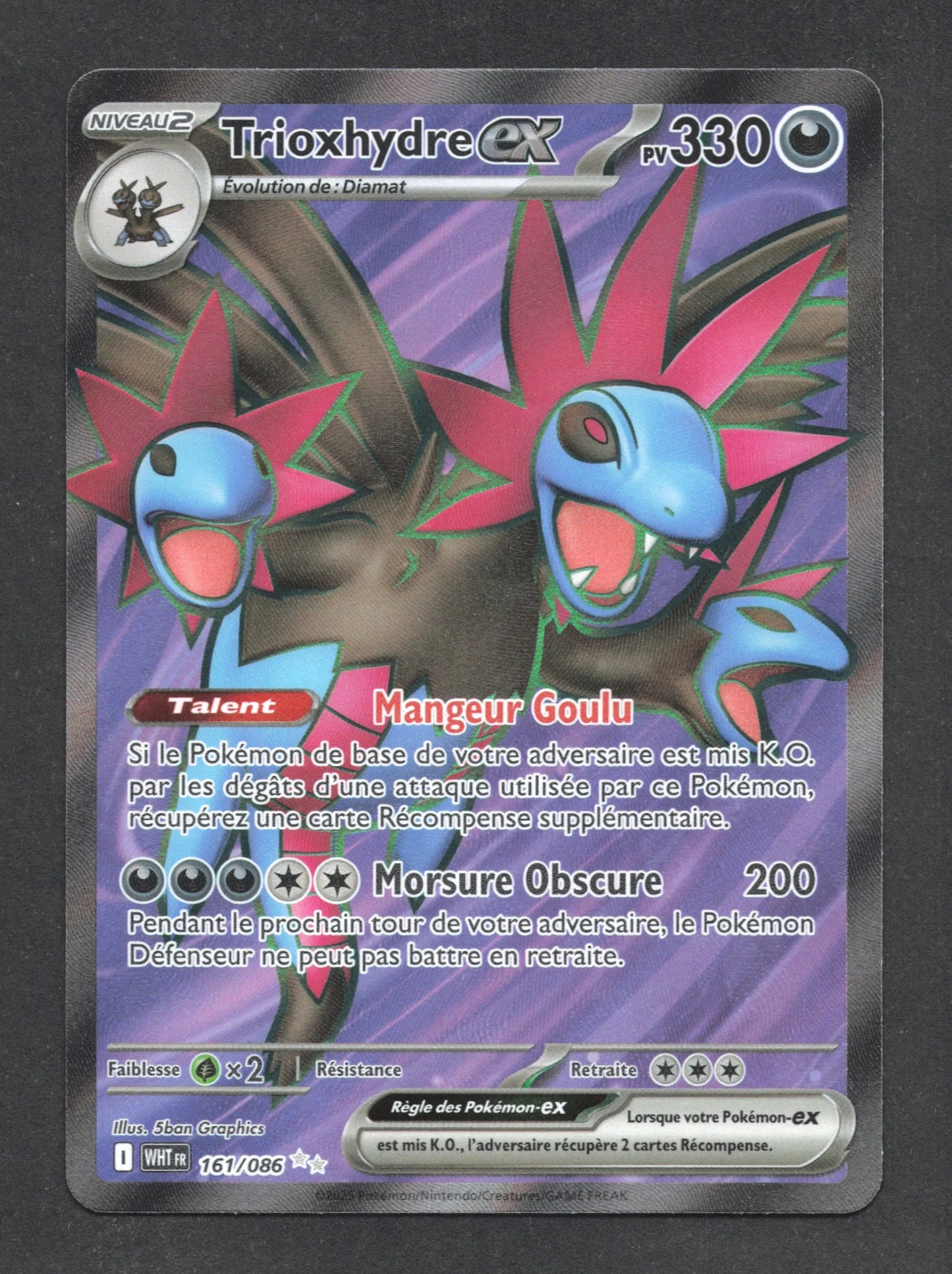 161/086 Trioxhydre EX - Flamme Blanche