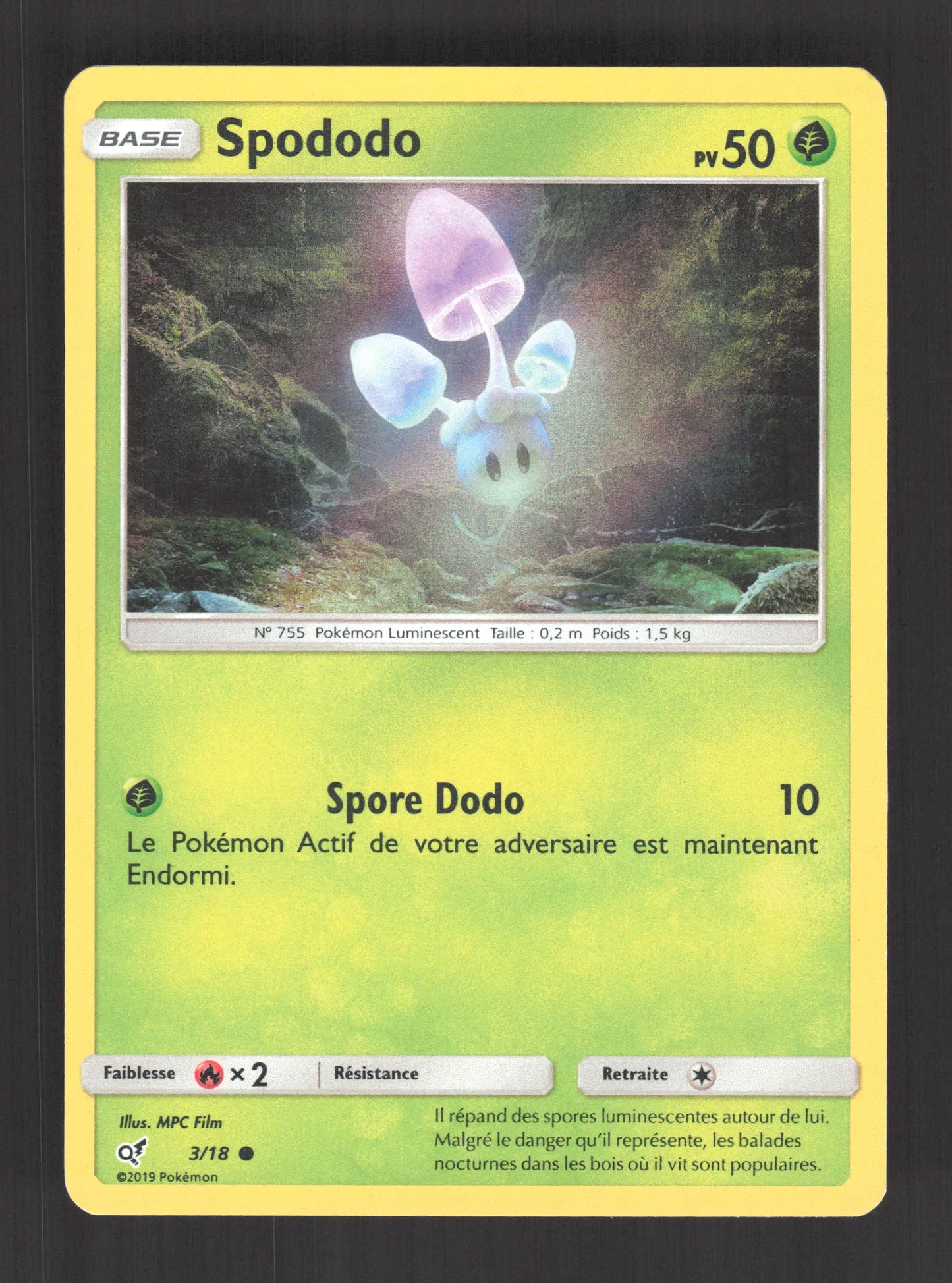3/18 Spododo HOLO - Détective Pikachu