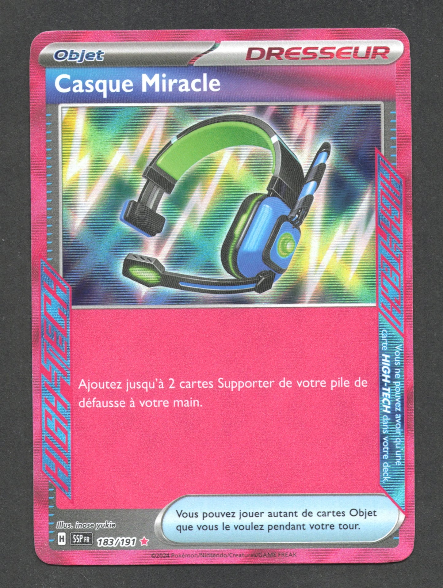 183/191 Casque Miracle EX - Étincelles Déferlantes