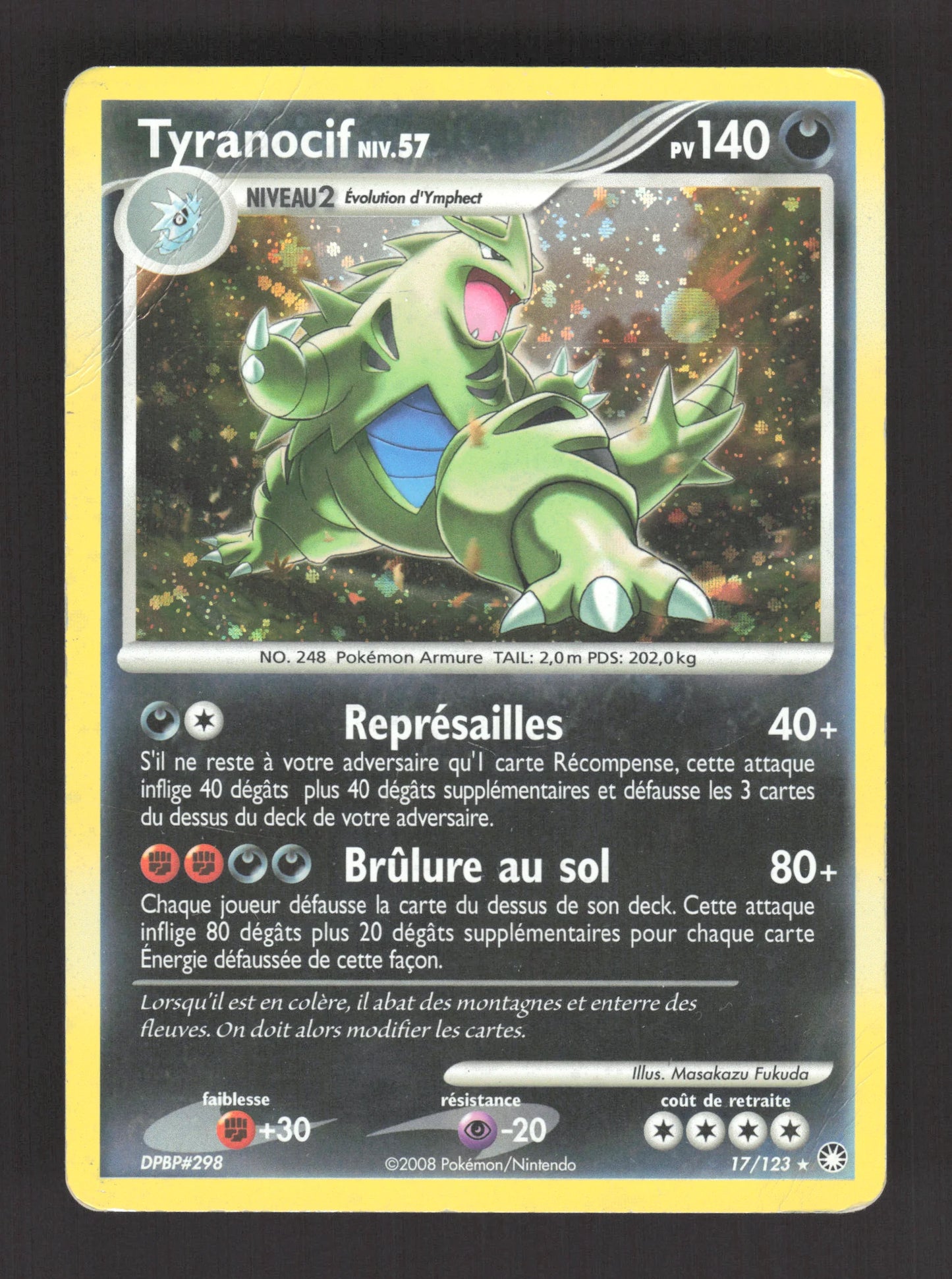 17/123 Tyranocif HOLO - Trésors Mystérieux