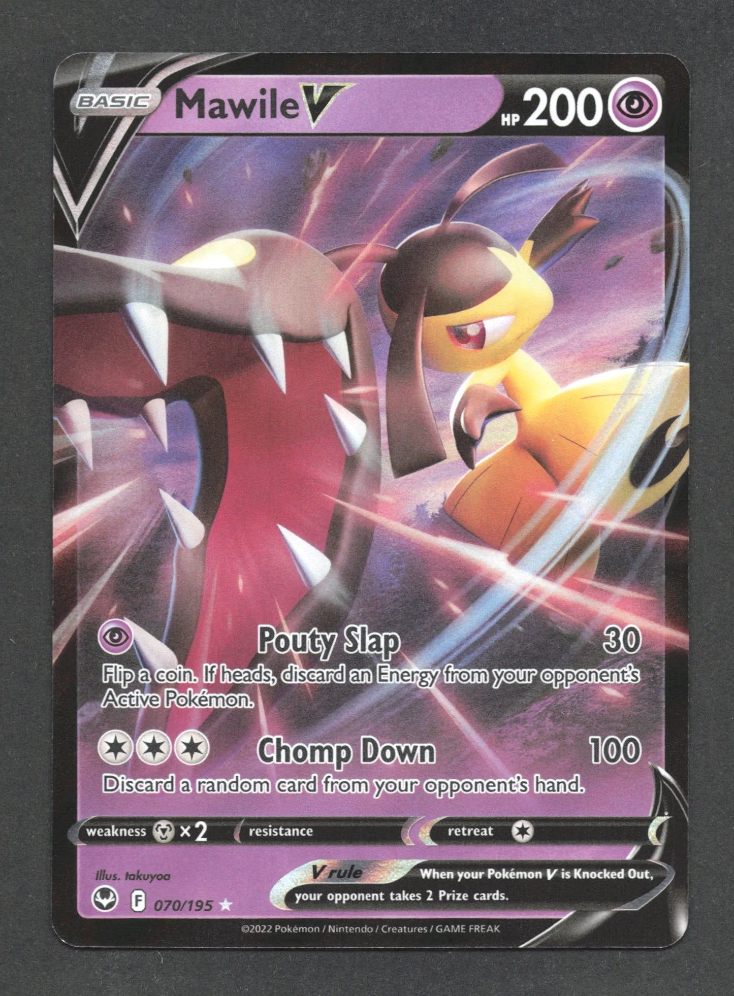 070/195 Mawile V ANGLAIS - Anglais