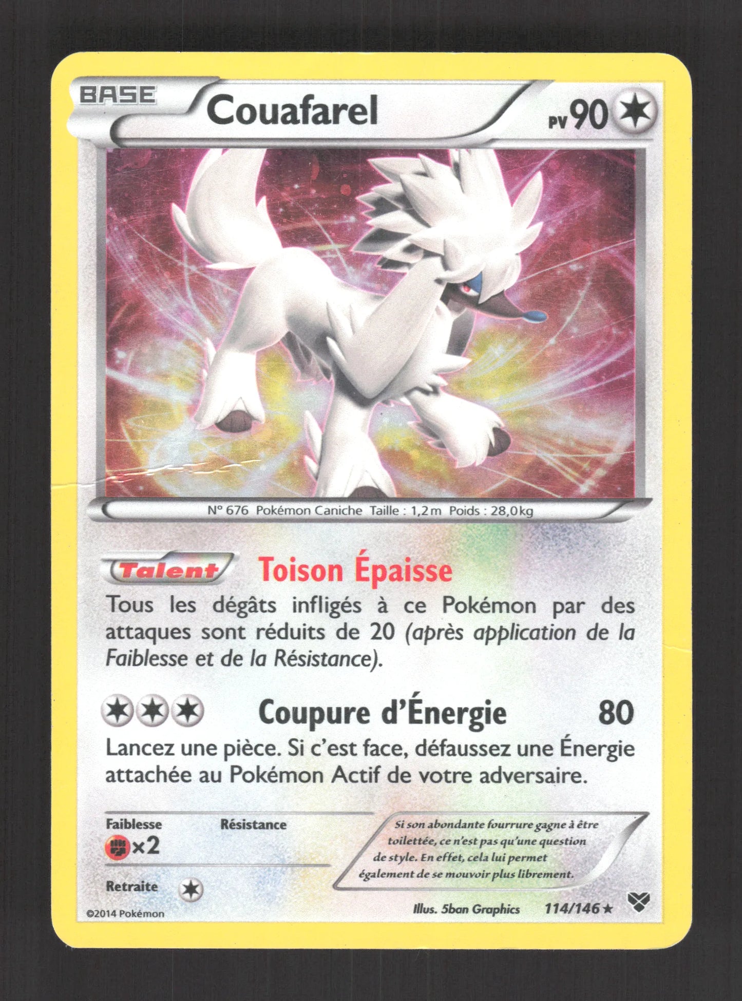 114/146 Couafarel HOLO COSMOS - XY