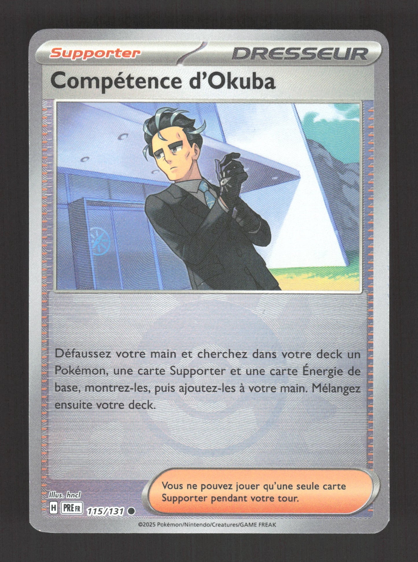 115/131 Competence de Okuba POKEBALL - Évolutions Prismatiques