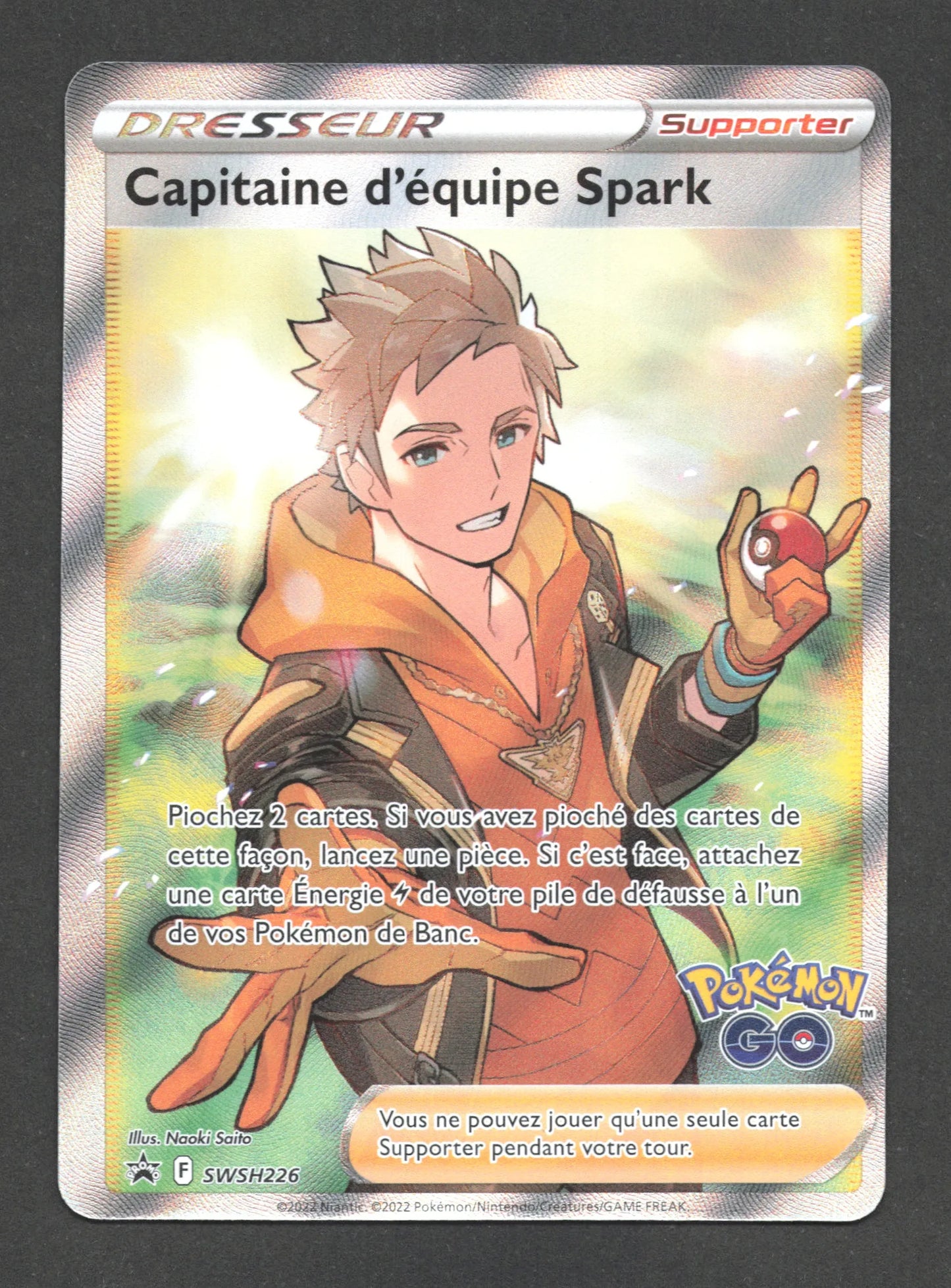 SWSH226 Capitaine Equipe Spark DRESSEUR - Promo SWSH