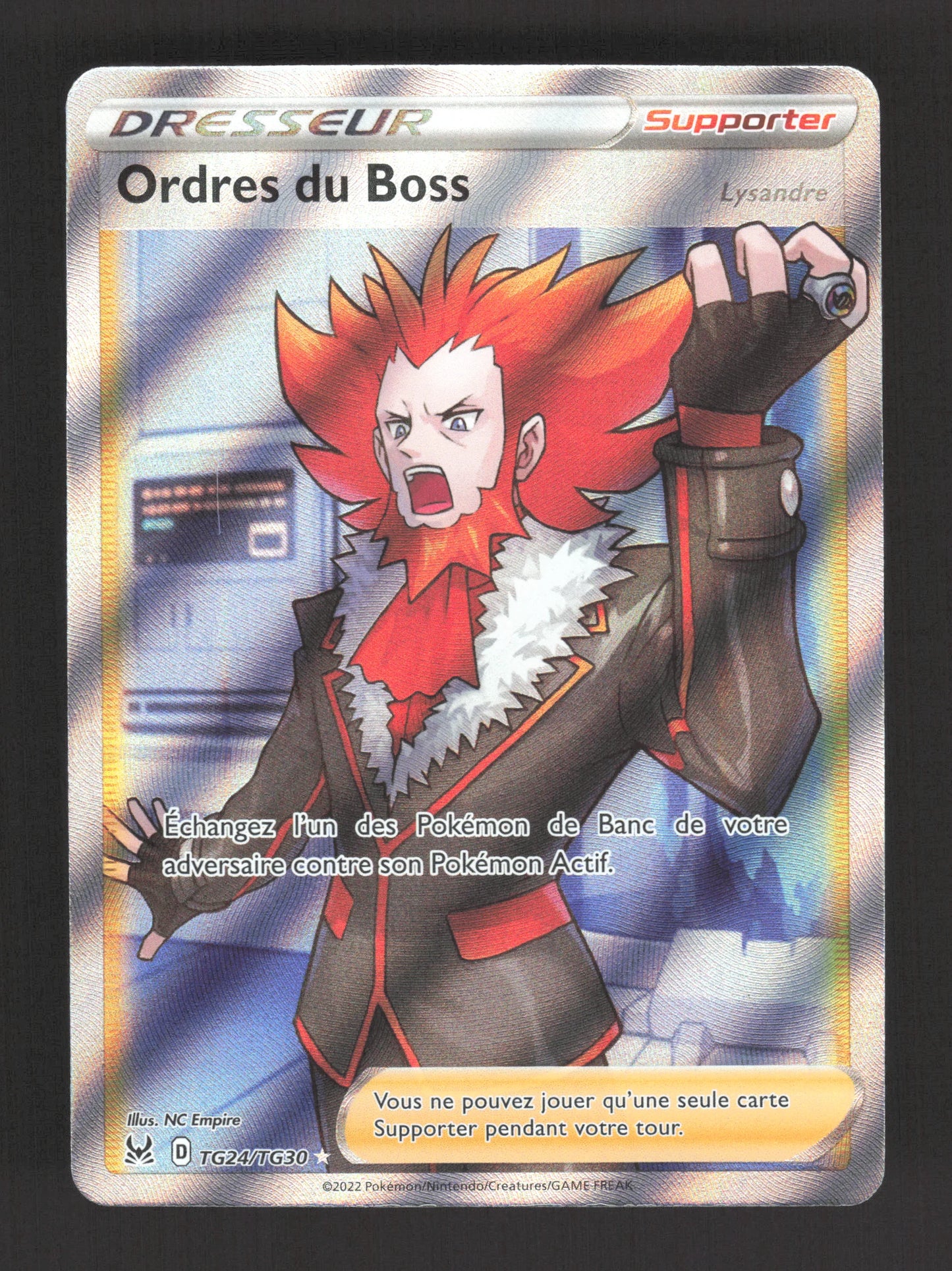 TG24/TG30 Ordres du Boss DRESSEUR - Origine Perdue