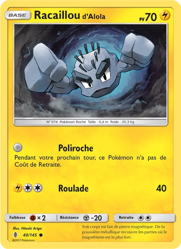 40/145 Racaillou REVERSE - Gardiens Ascendants