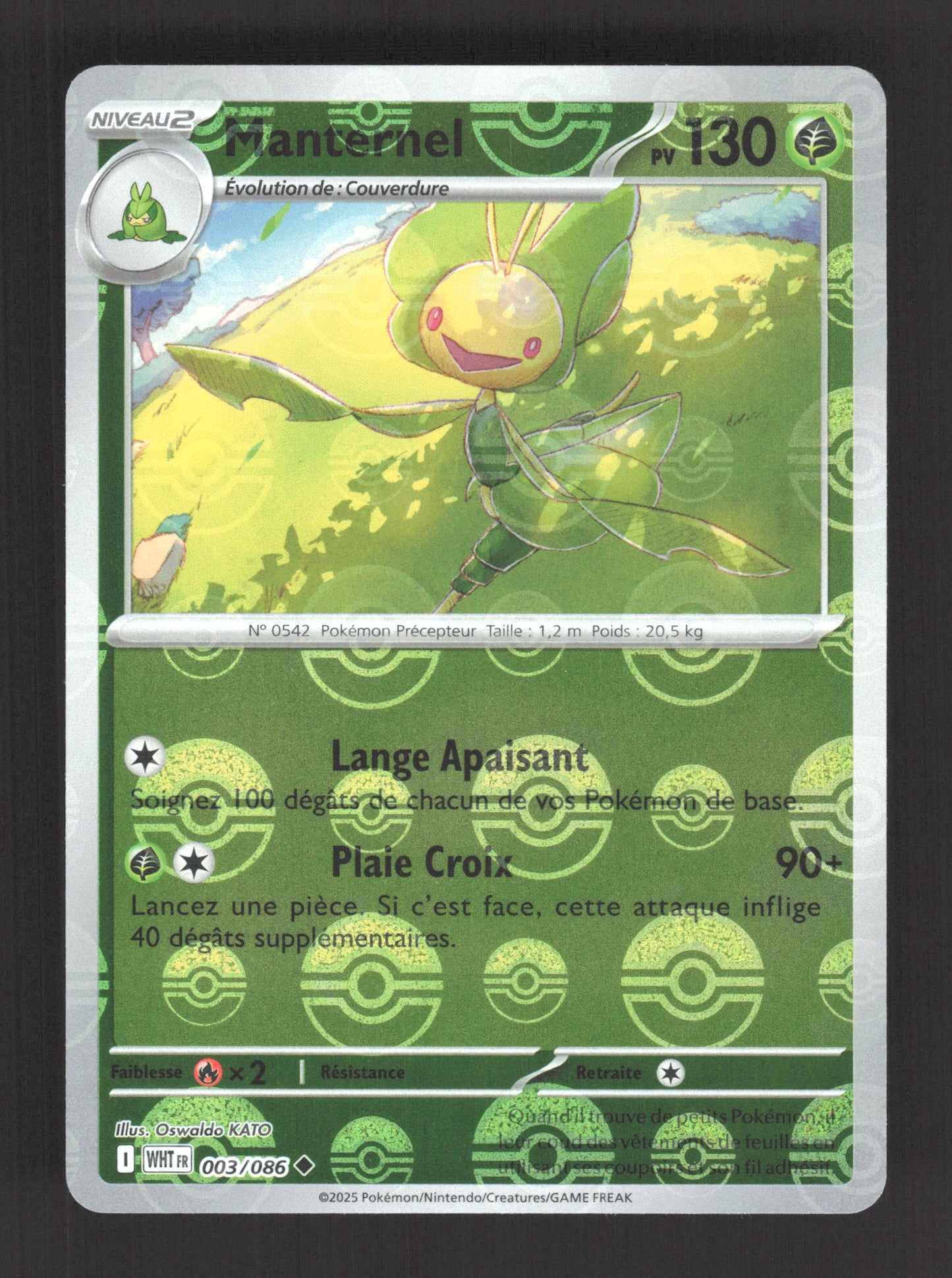 003/086 Manternel POKEBALL - Flamme Blanche