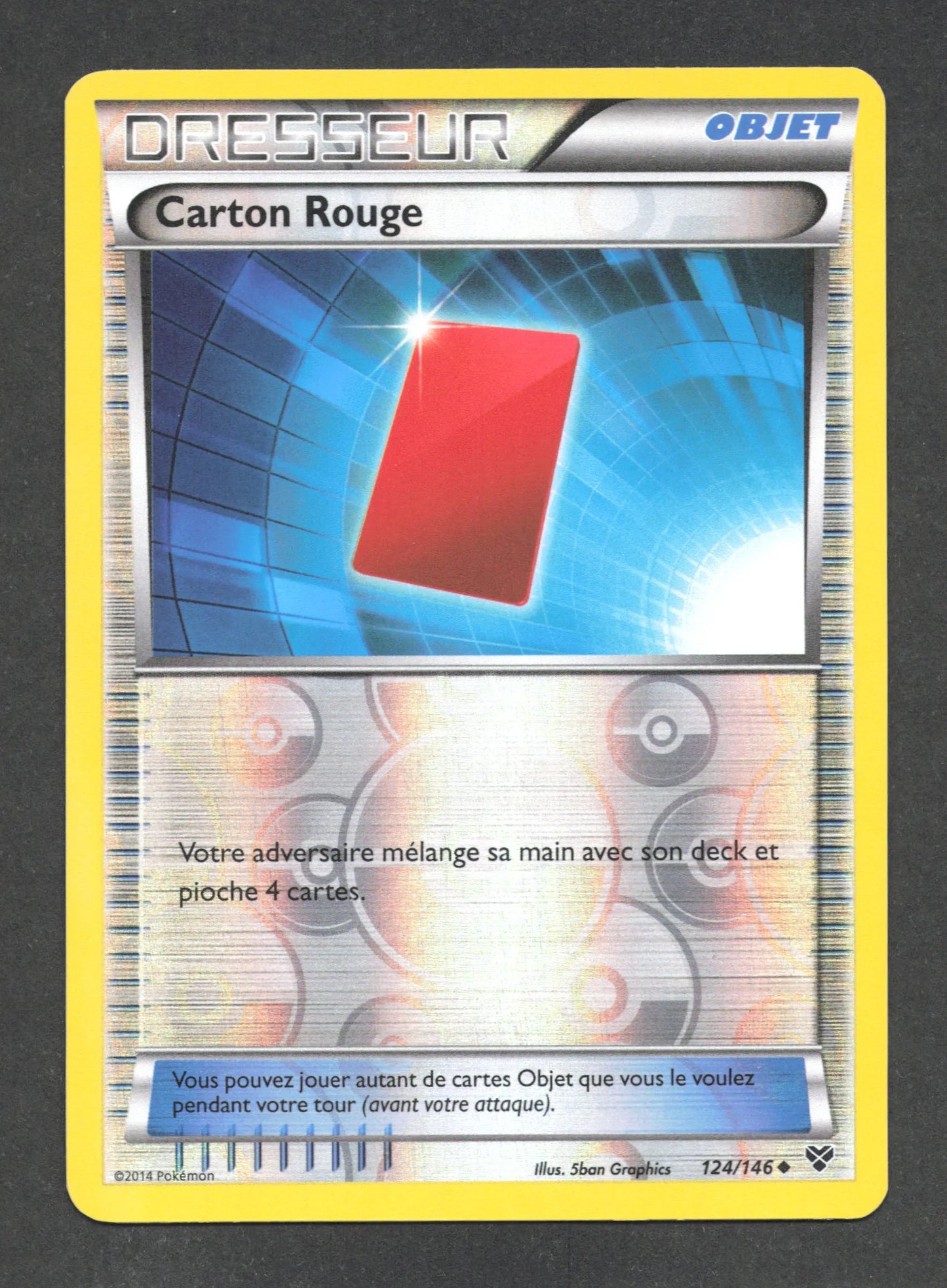 124/146 Carton Rouge REVERSE - XY