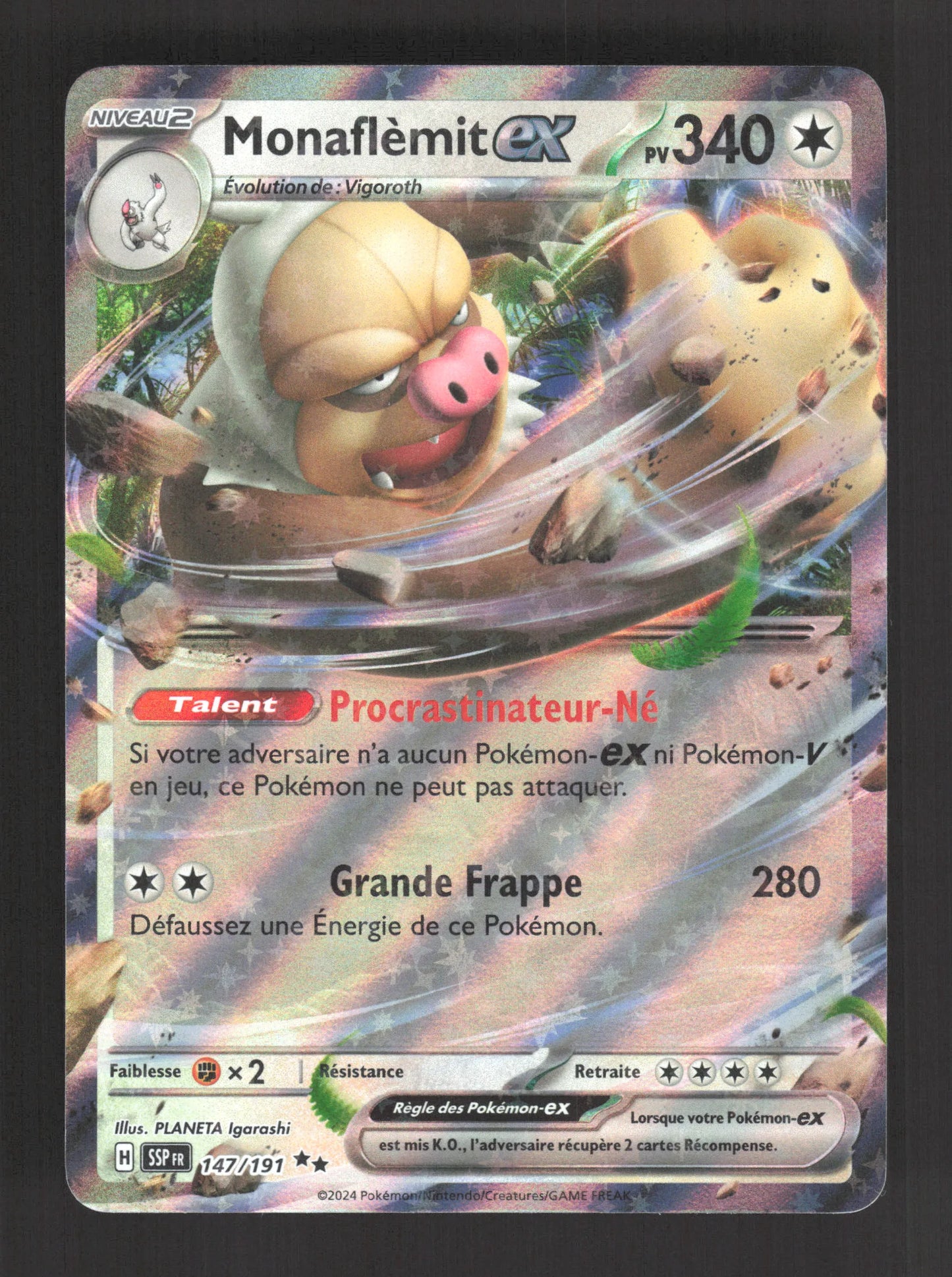 147/191 Monaflemit EX - Étincelles Déferlantes