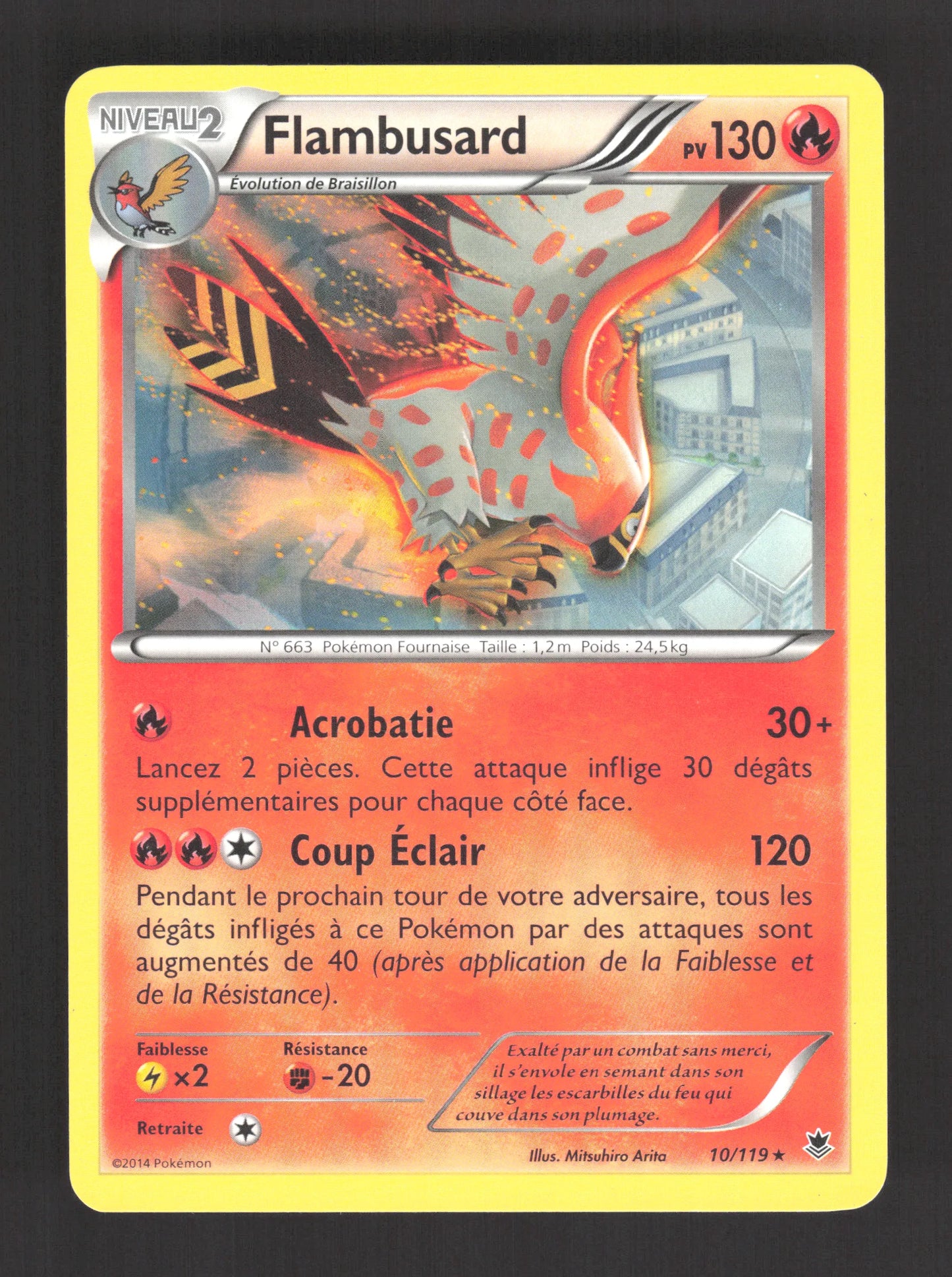 10/119 Flambusard RARE - Vigueur Spectrale